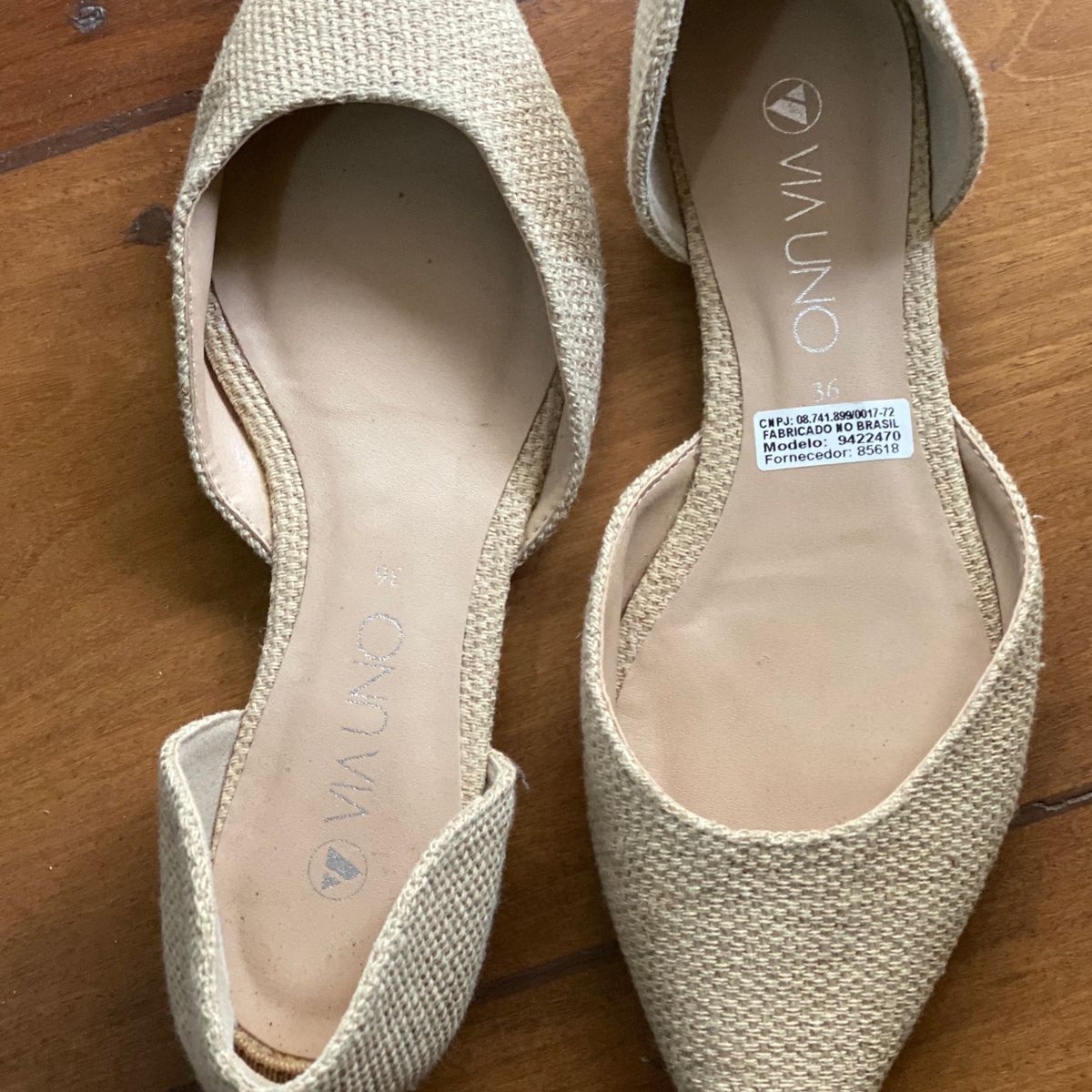 sapatilhas via uno em promoção