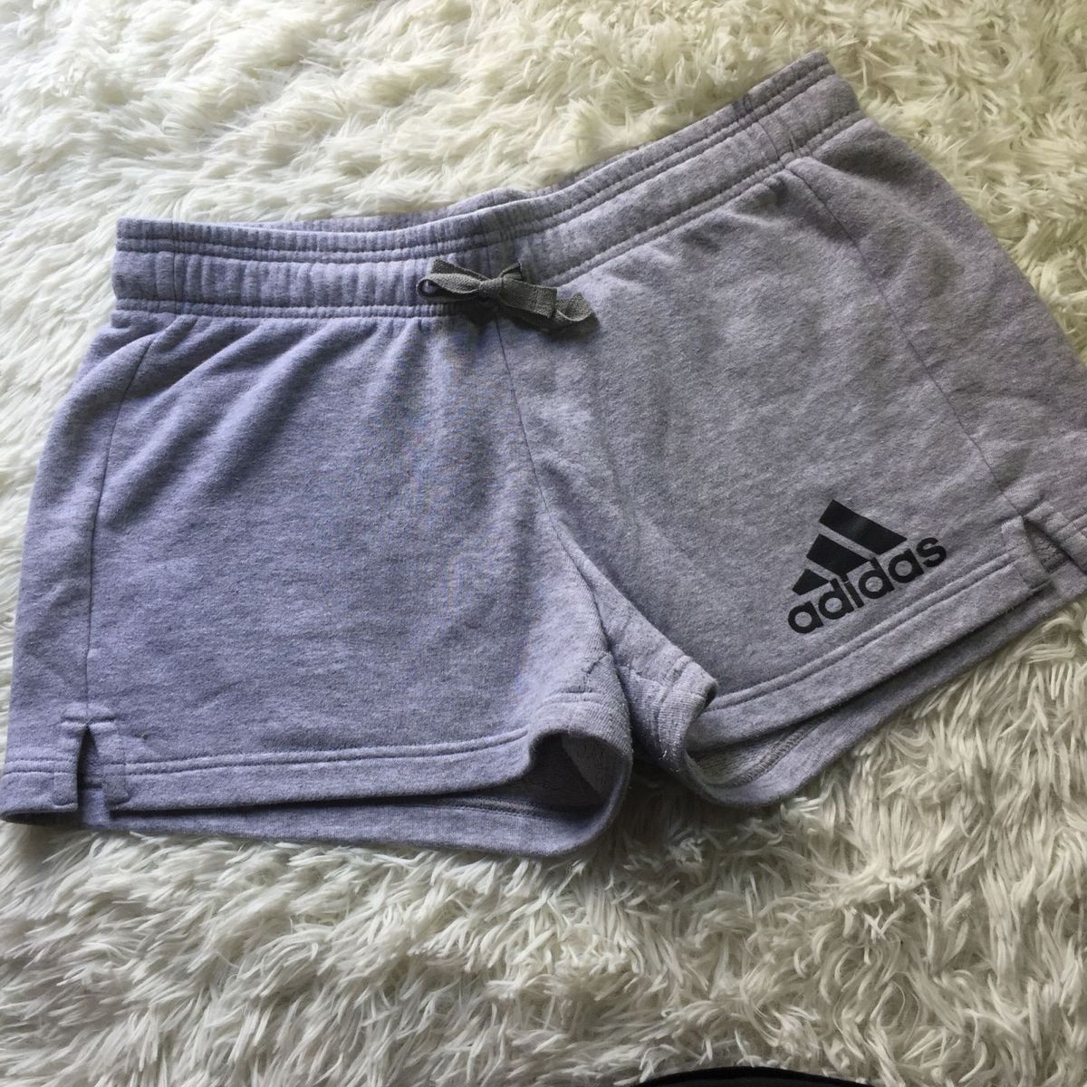 shorts adidas feminino moletom