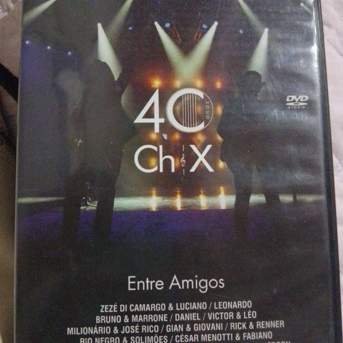 Dvd Chitãozinho e Xororó 40 Anos entre Amigos Original