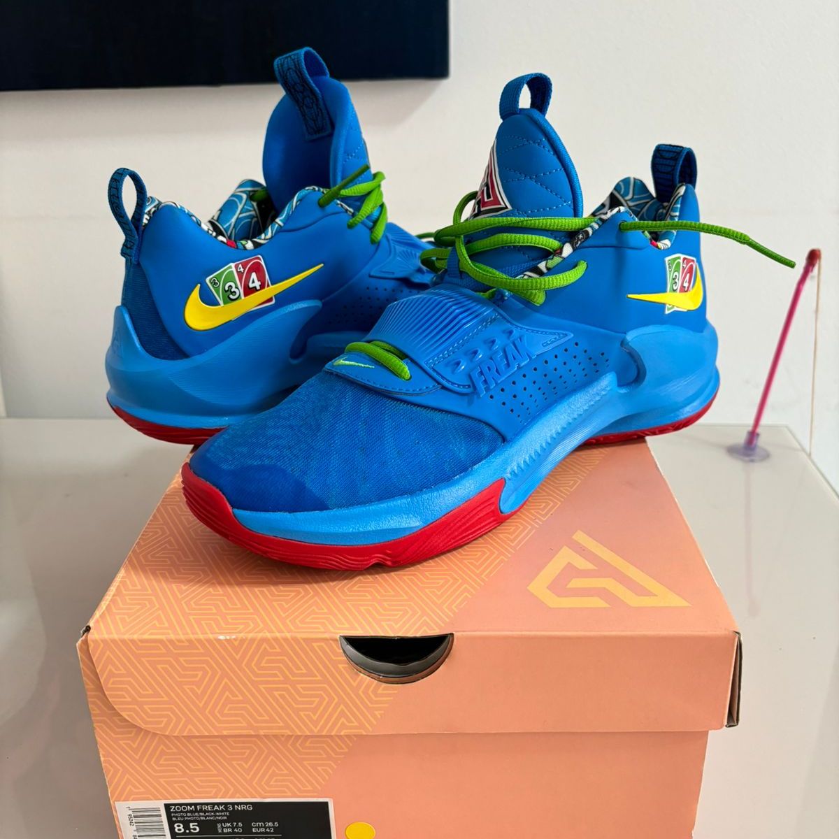 Tenis Nike Uno Zoom Freak Azul | Nike Usado 110423434 | enjoei