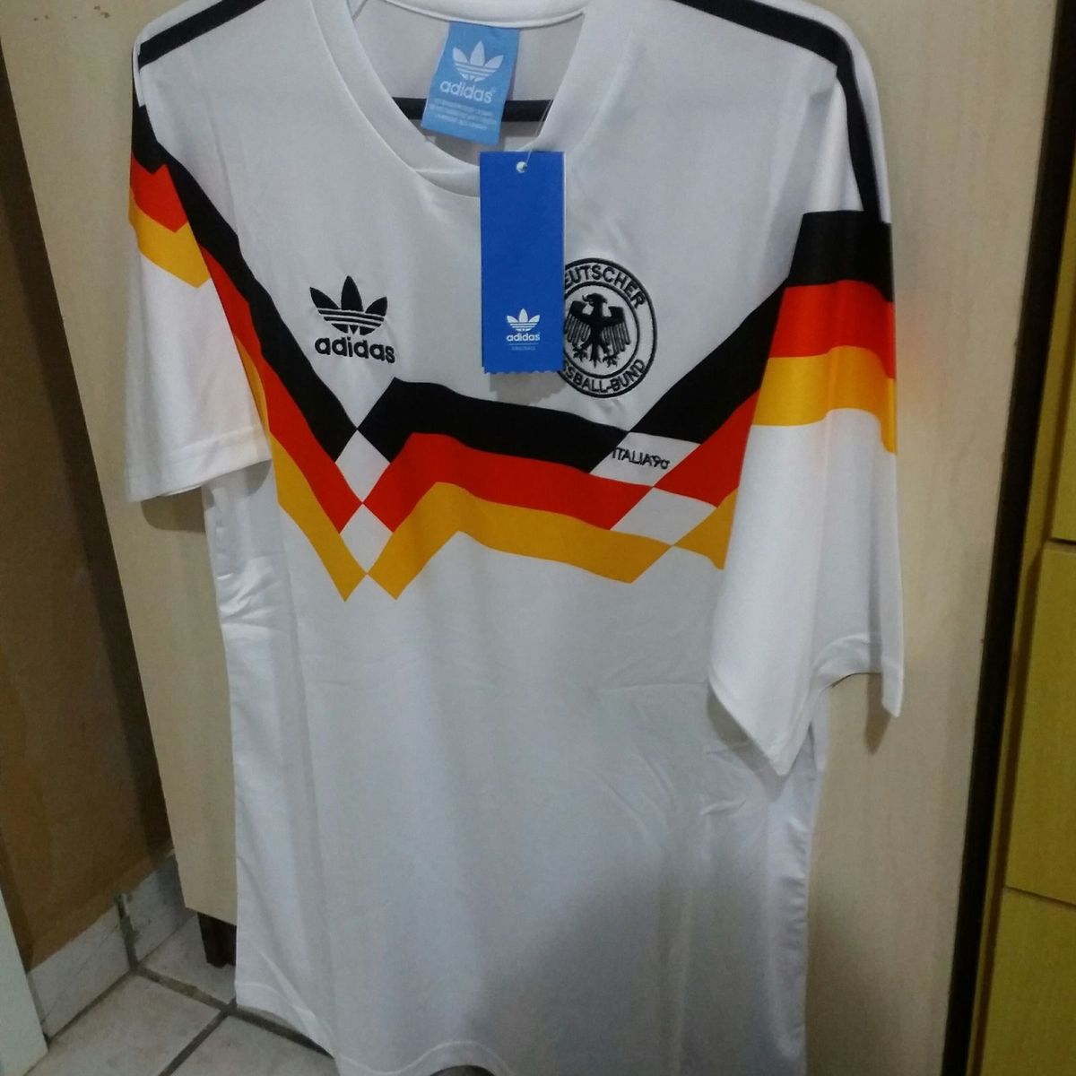camisa retro alemanha 1990