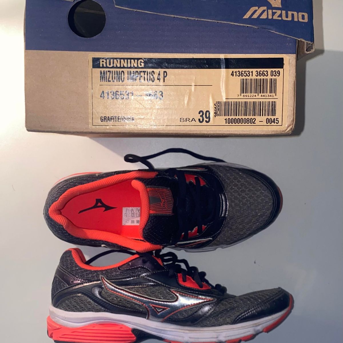 T nis Mizuno Impetus 4p T nis Feminino Mizuno Nunca Usado