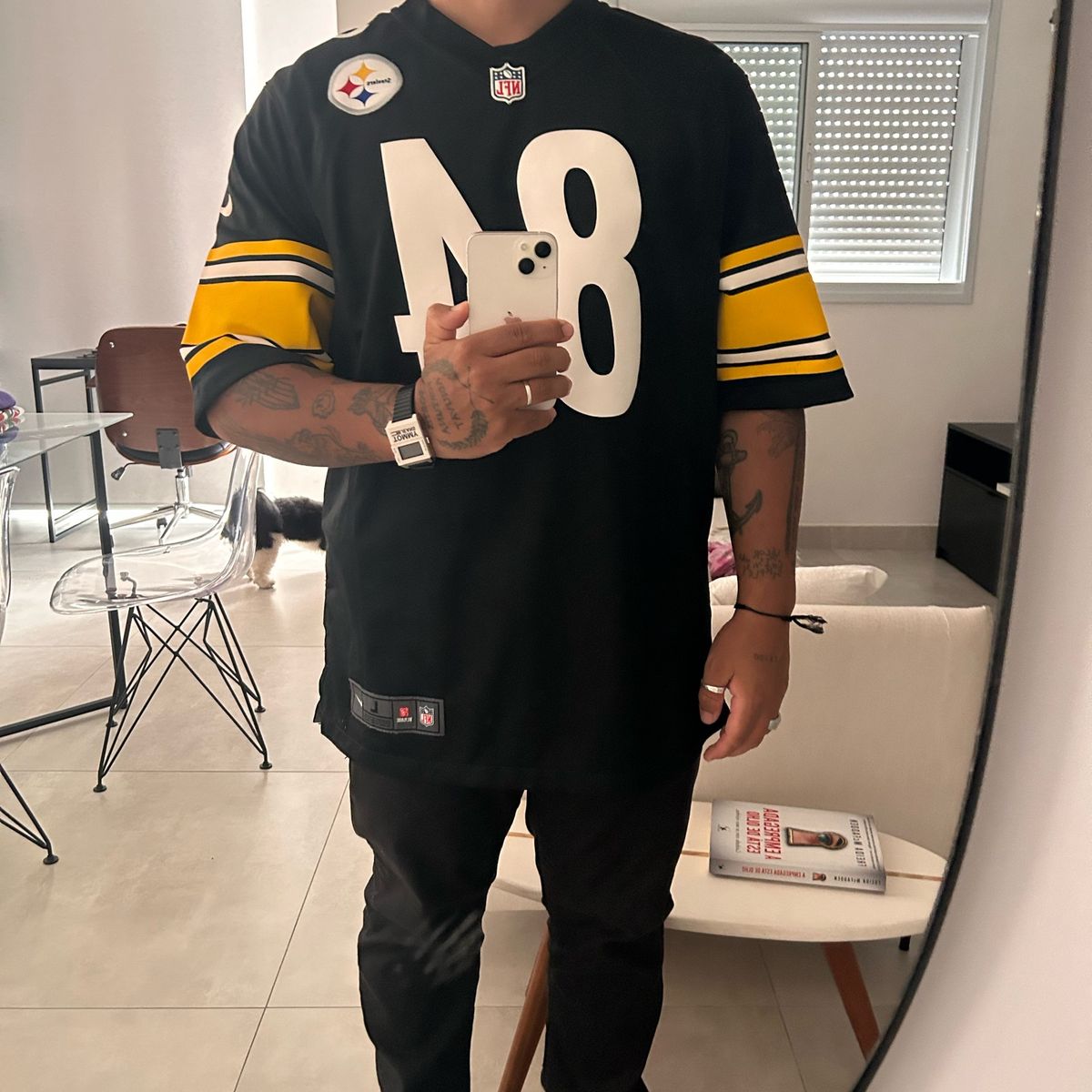 NIKE NFL ブラウン ゲームシャツ #84 NFL ブラウン #84 NIKE ゲームシャツ