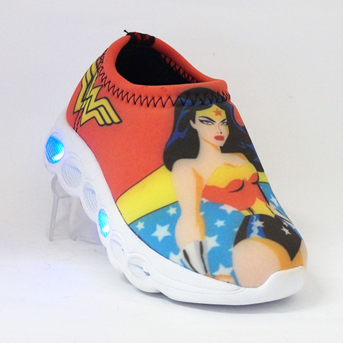 tenis infantil mulher maravilha