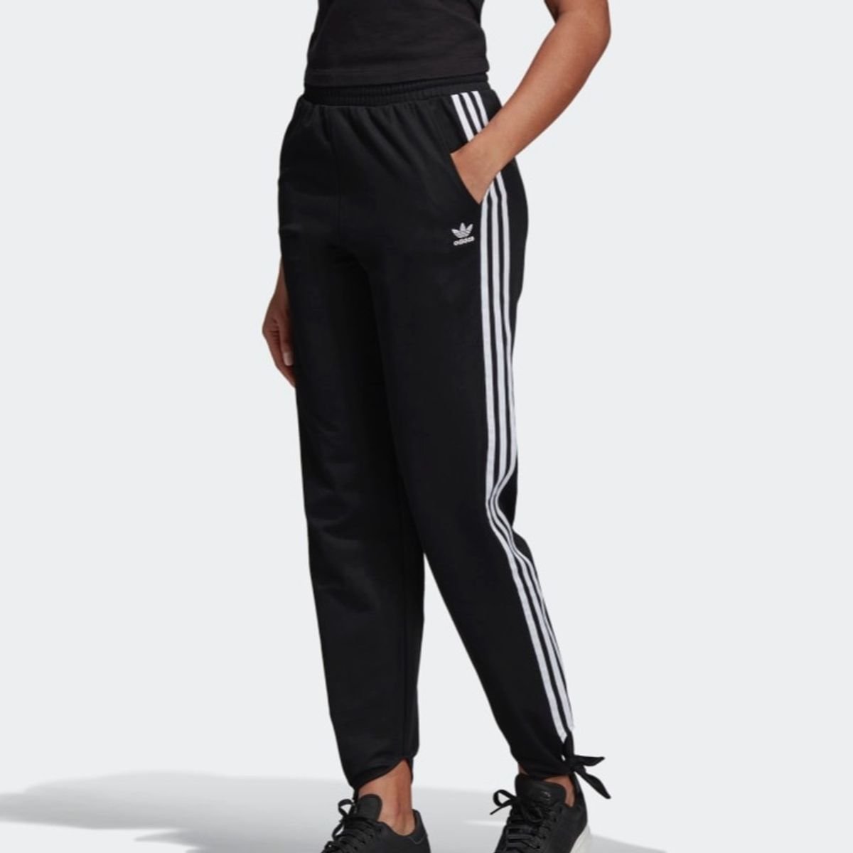 calça adidas feminina com ziper na perna