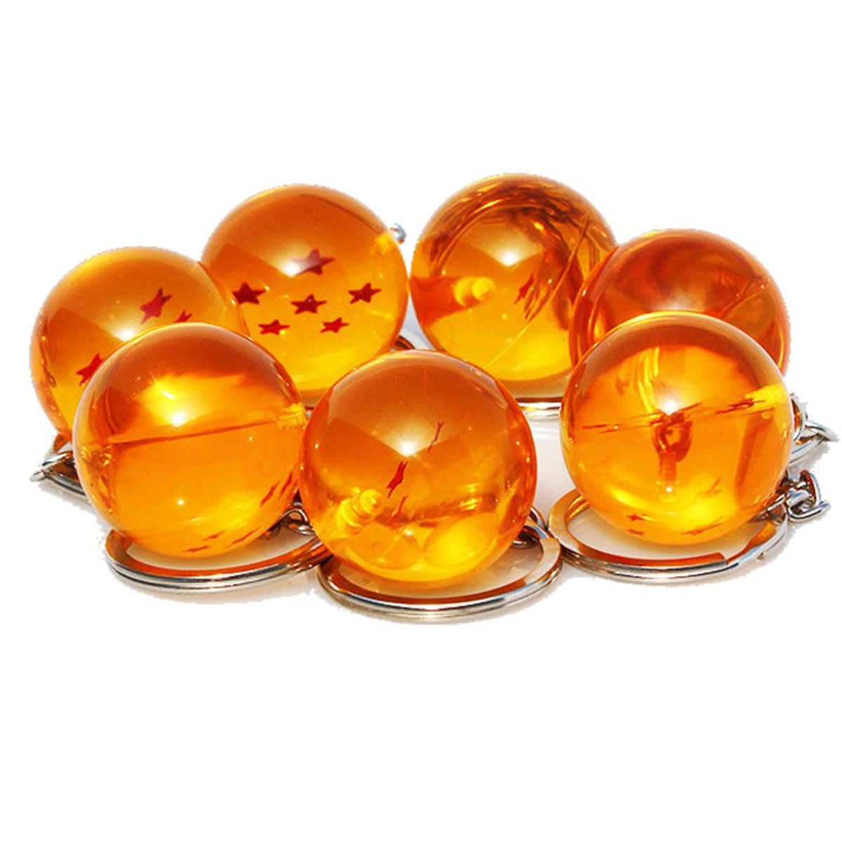 7 Esferas do Dragão Dragon Ball Shenlong Chaveiro - Promoção