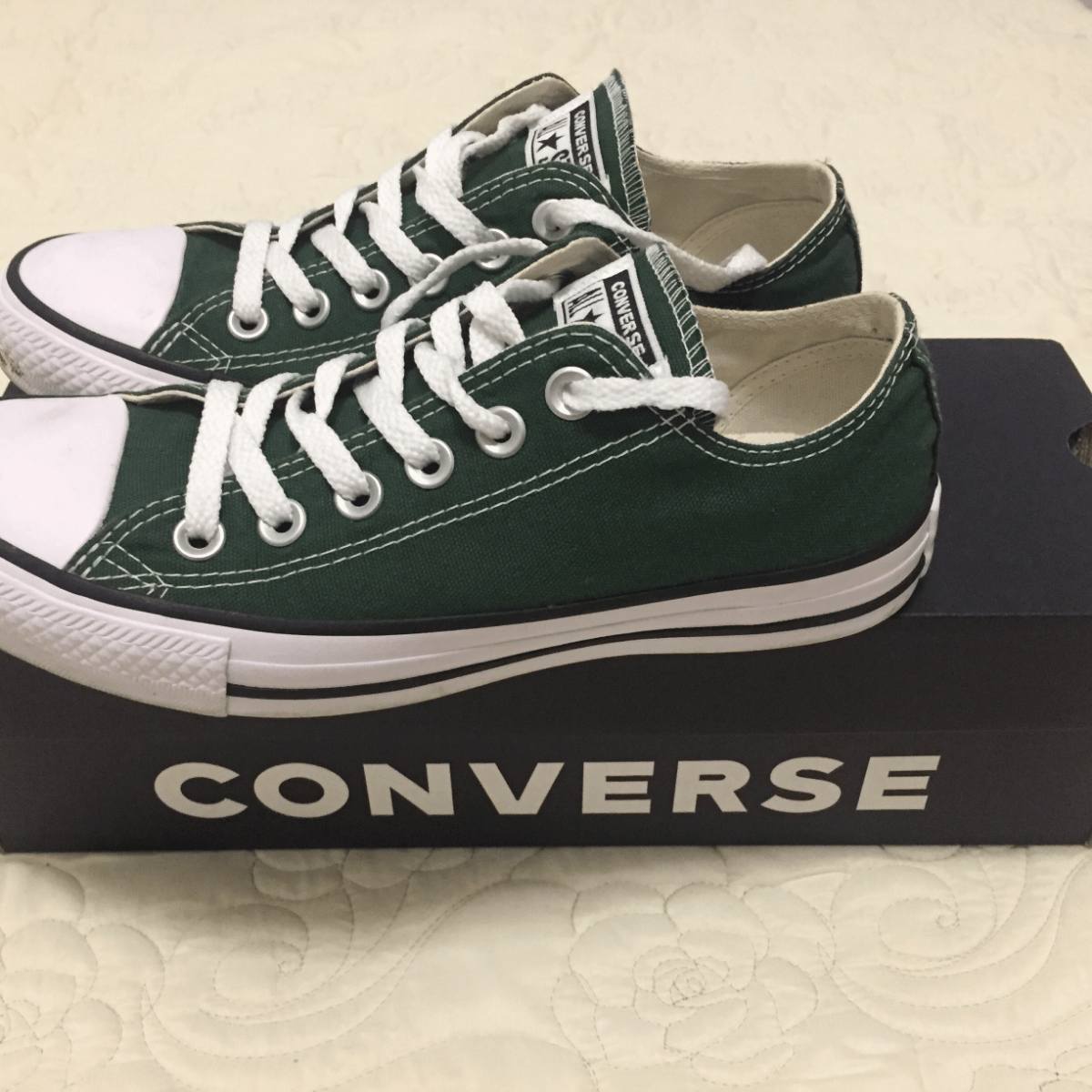 all star converse verde militar