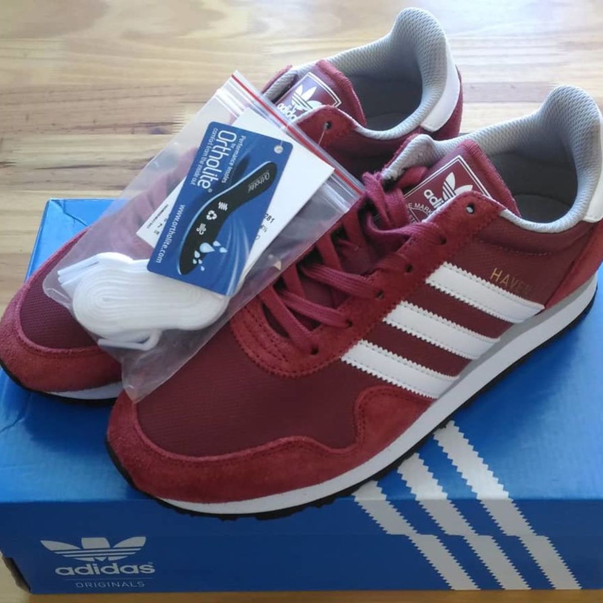 adidas haven vermelho