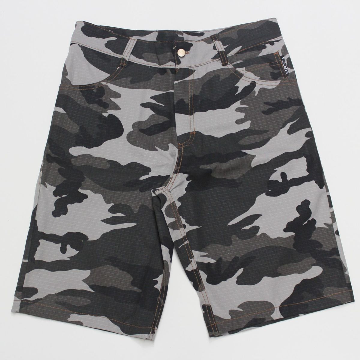 shorts jeans camuflado masculino