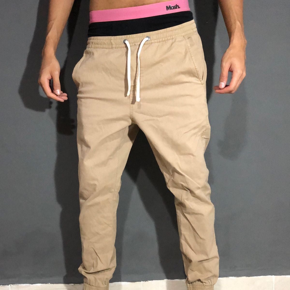 calça saruel masculina renner