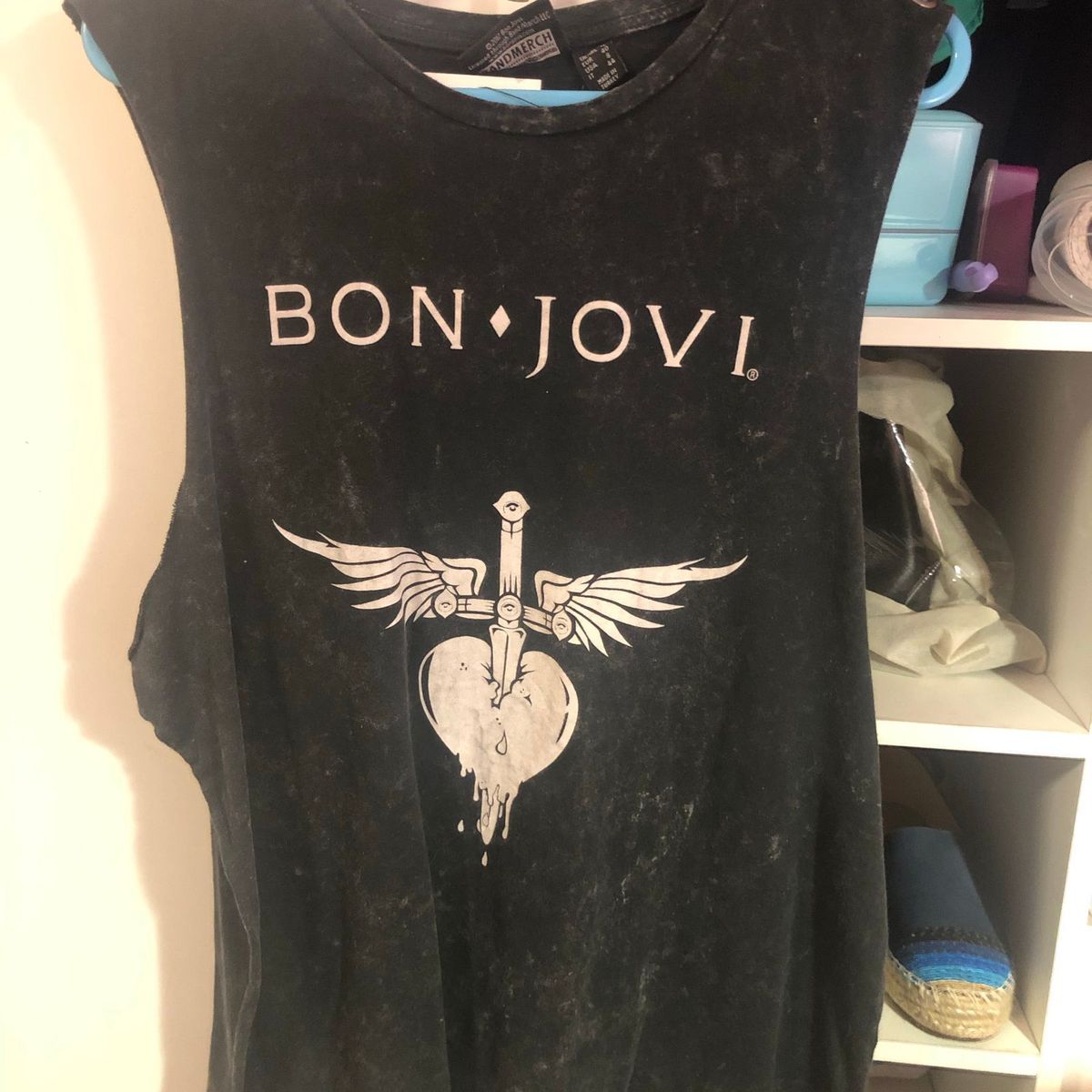 bon jovi t shirt primark