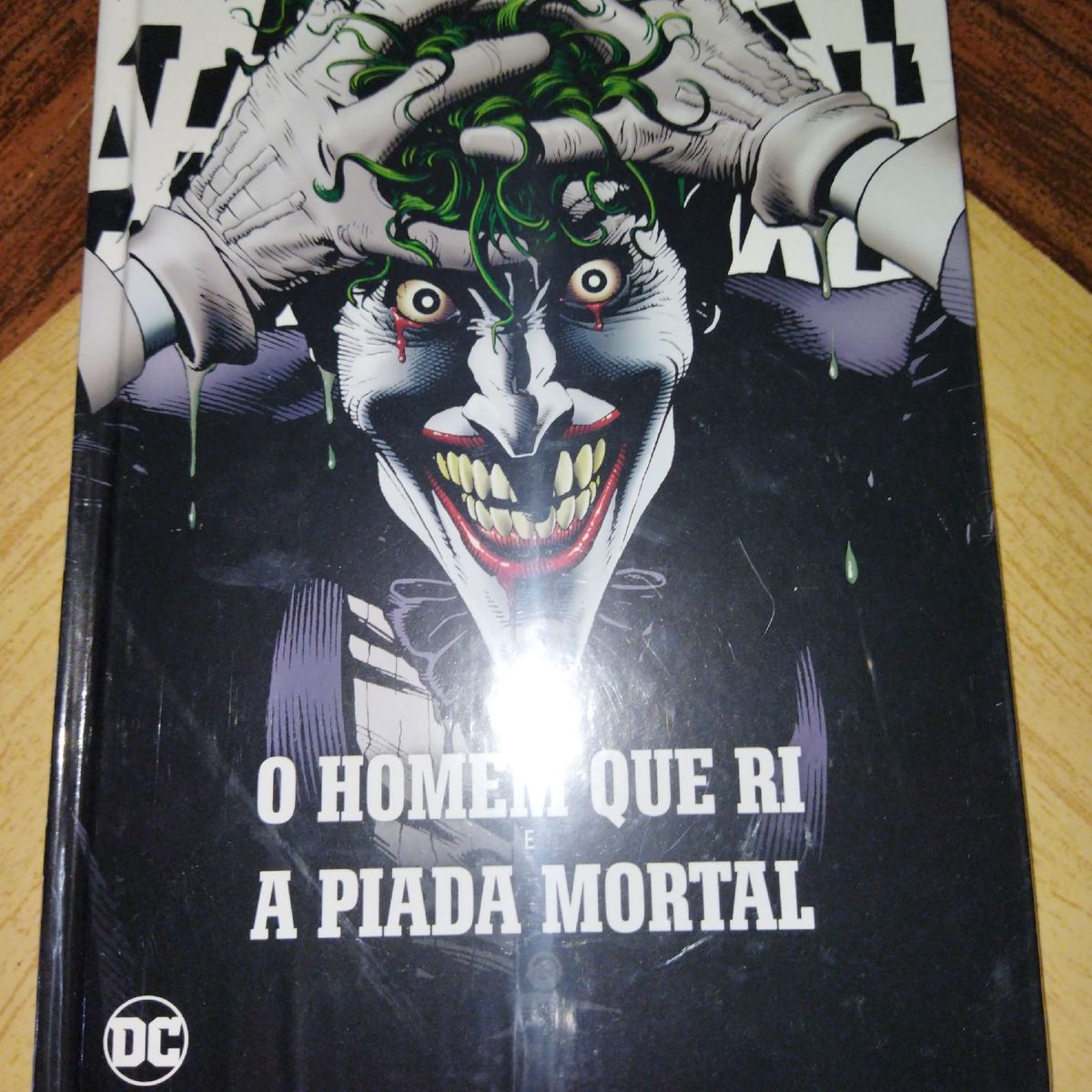 Hq Batman O Homem Que Ri E A Piada Mortal Produto Masculino Dc Comics Nunca Usado Enjoei