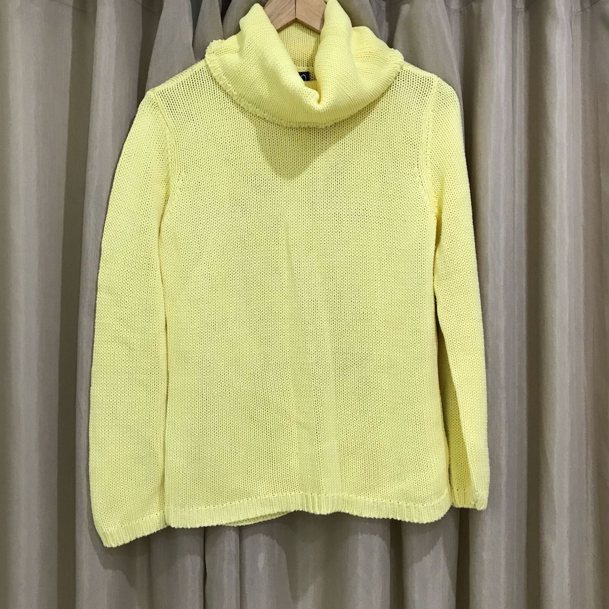 Tricot Amarelo Gola Ny&co | Blusa Feminina Ny&Co Usado 36636896 | enjoei