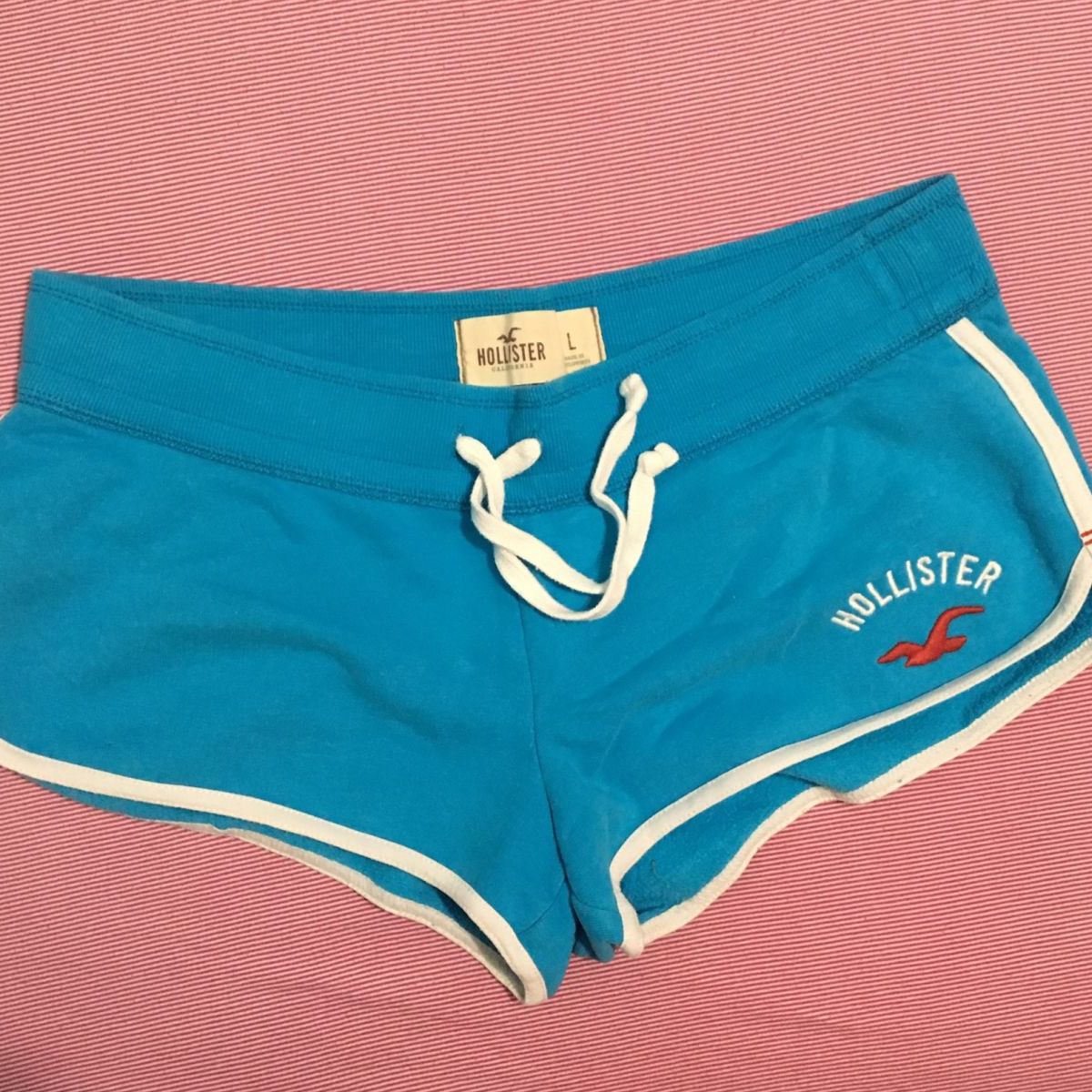 Shorts da shop hollister moletom