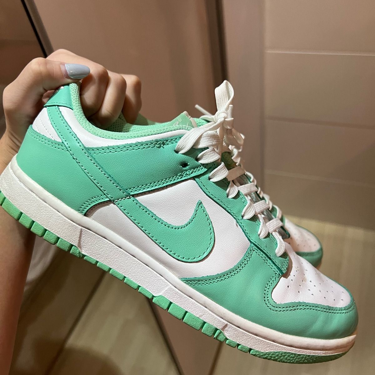 Dunk Green Glow | Nike Nunca Usado 96796565 | enjoei