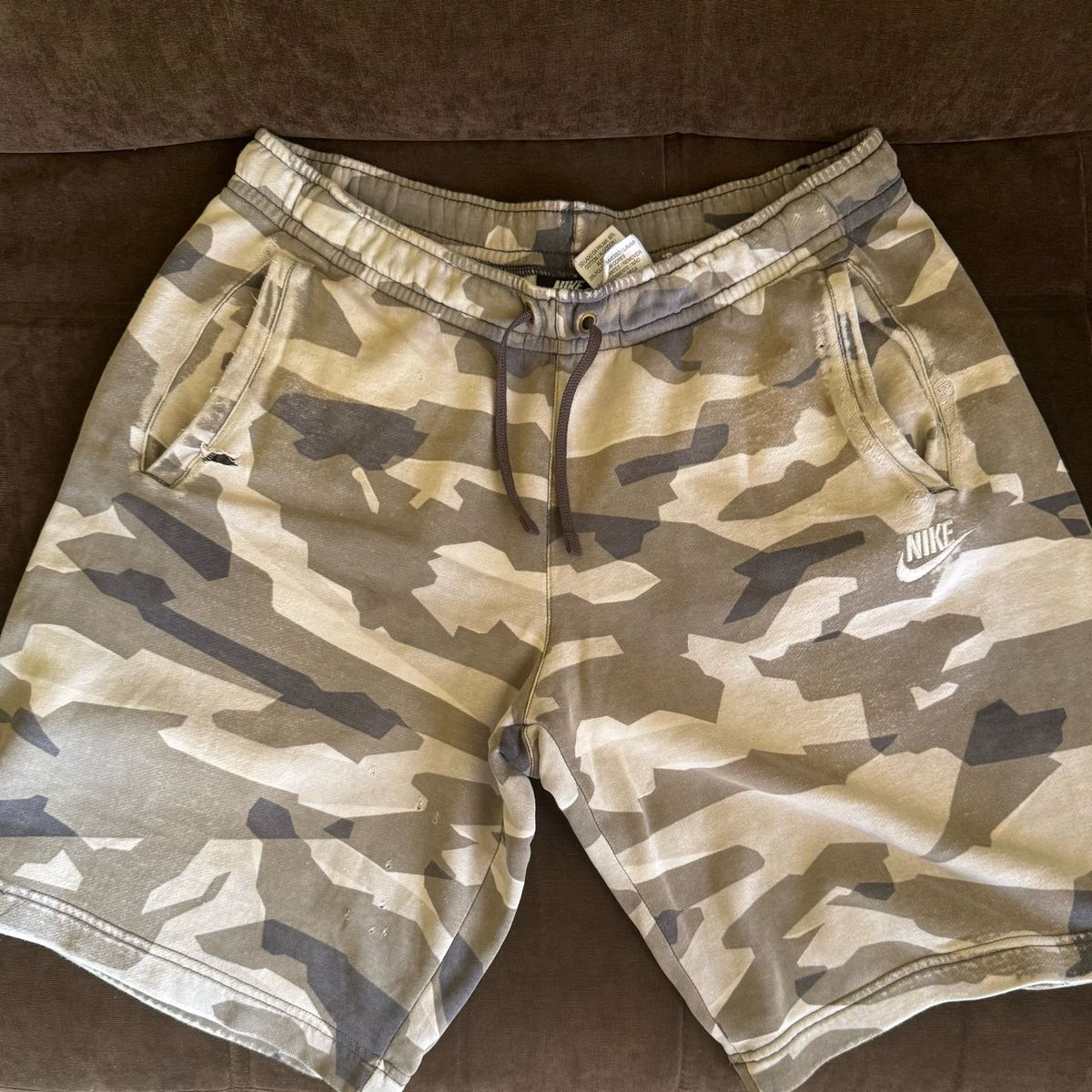 Bermuda nike best sale camuflada azul