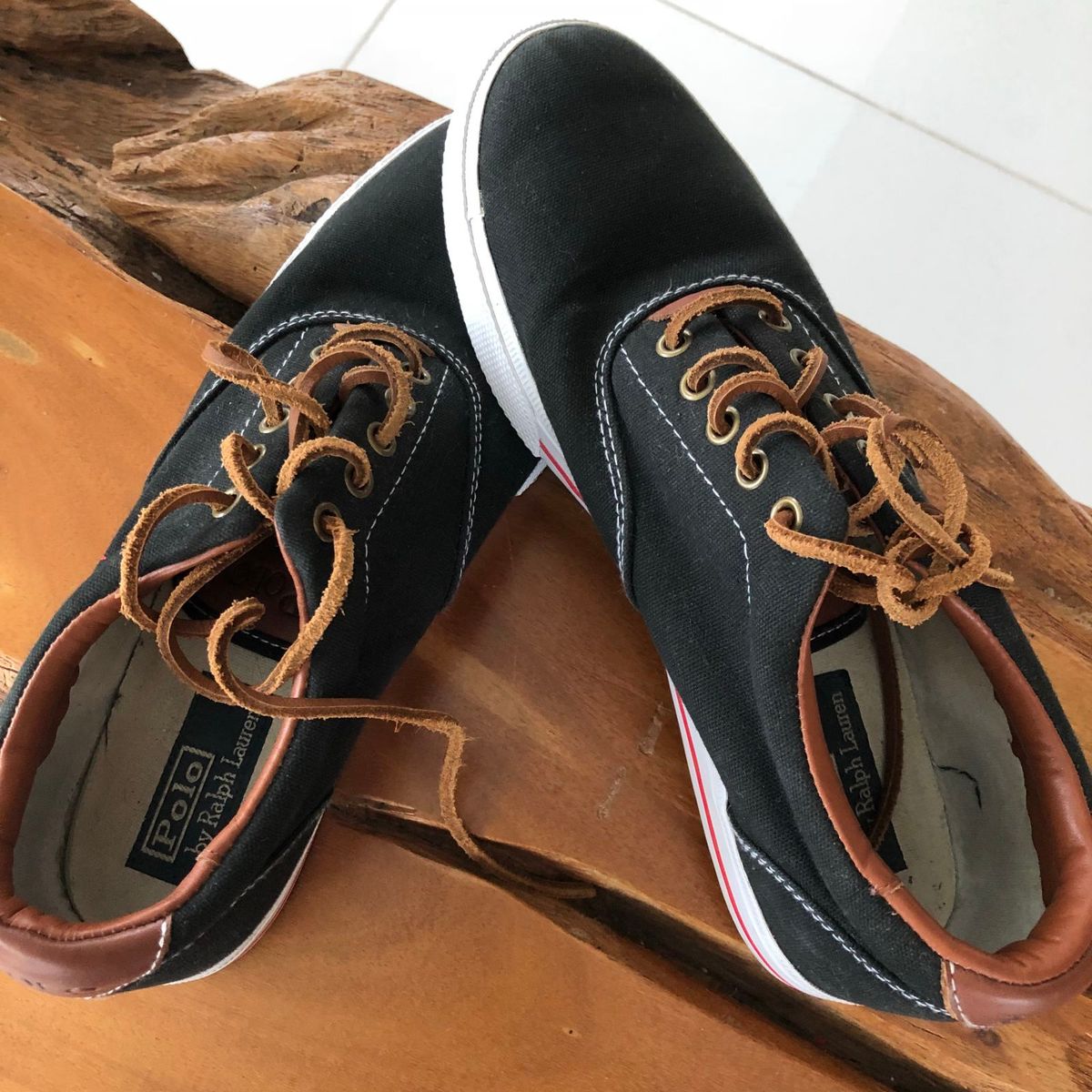 tenis polo ralph lauren preto