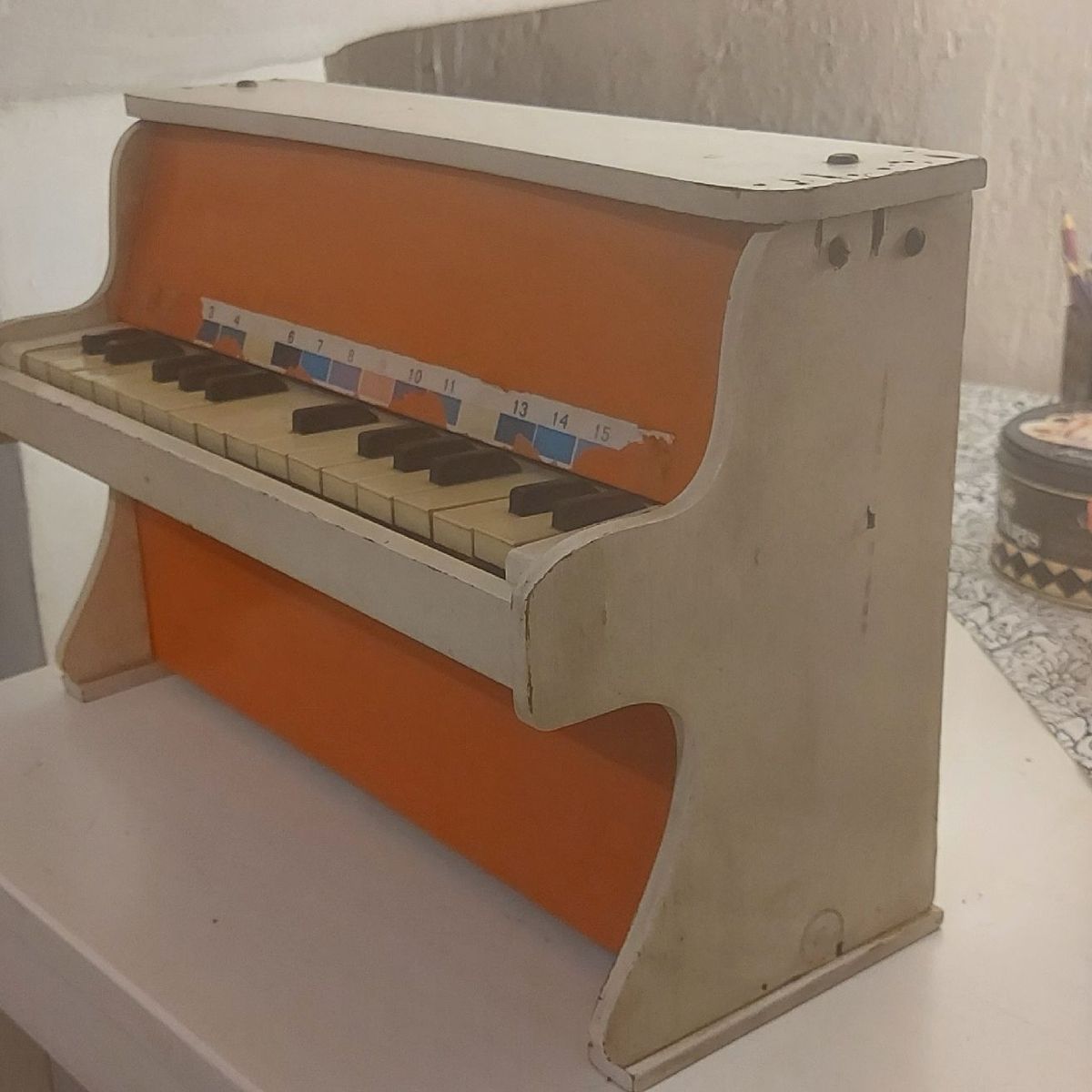 Brinquedo Antigo de Coleção Piano Hering 1970 | Brinquedo Hering Usado  85286506 | enjoei