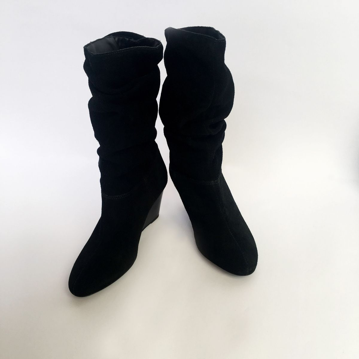 bota salto anabela arezzo