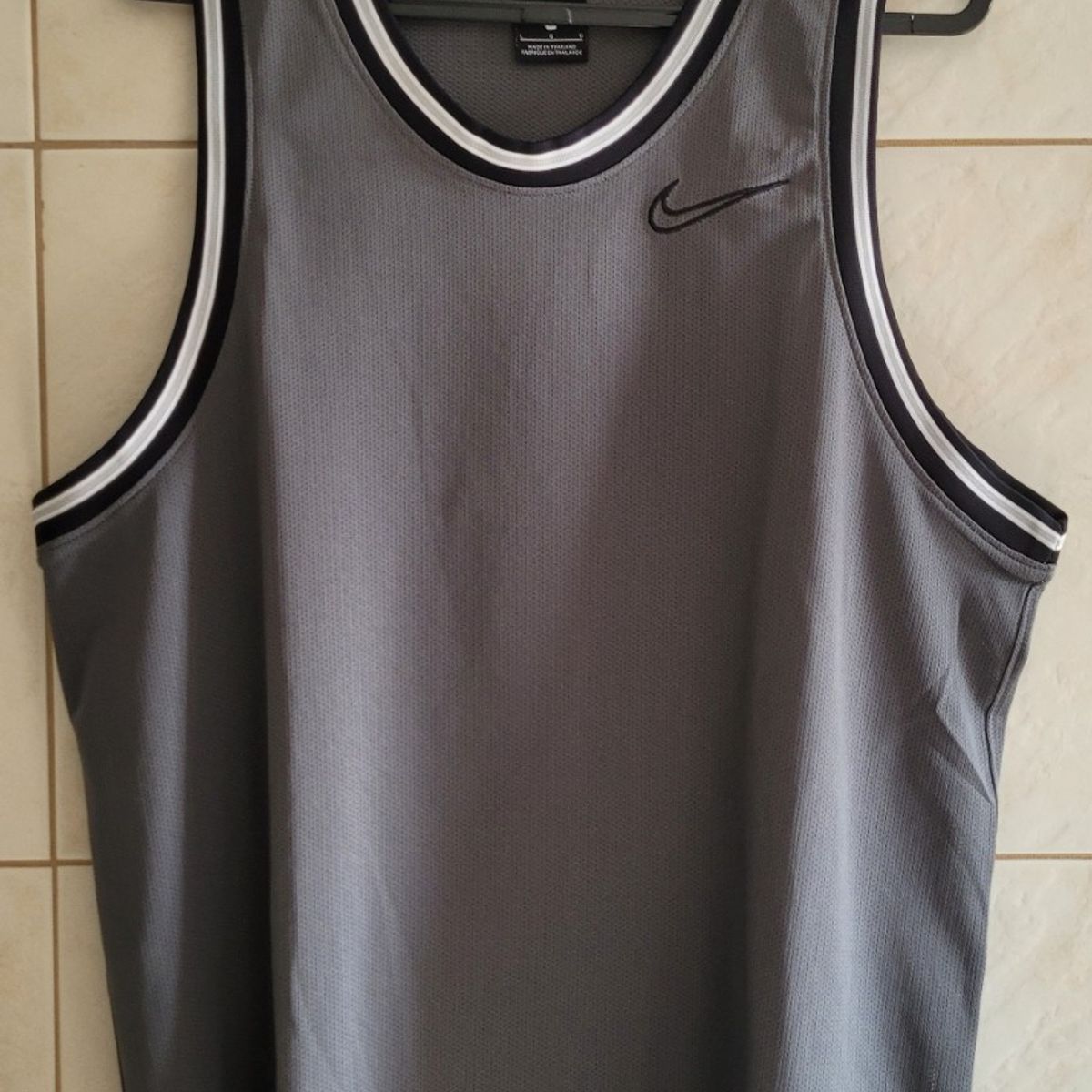 Regata Nike Sportswear Gym Vintage Cinza - Compre Agora