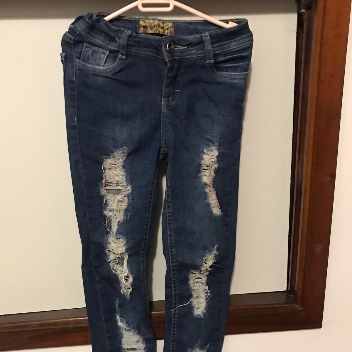 womens ripped jeans size 10