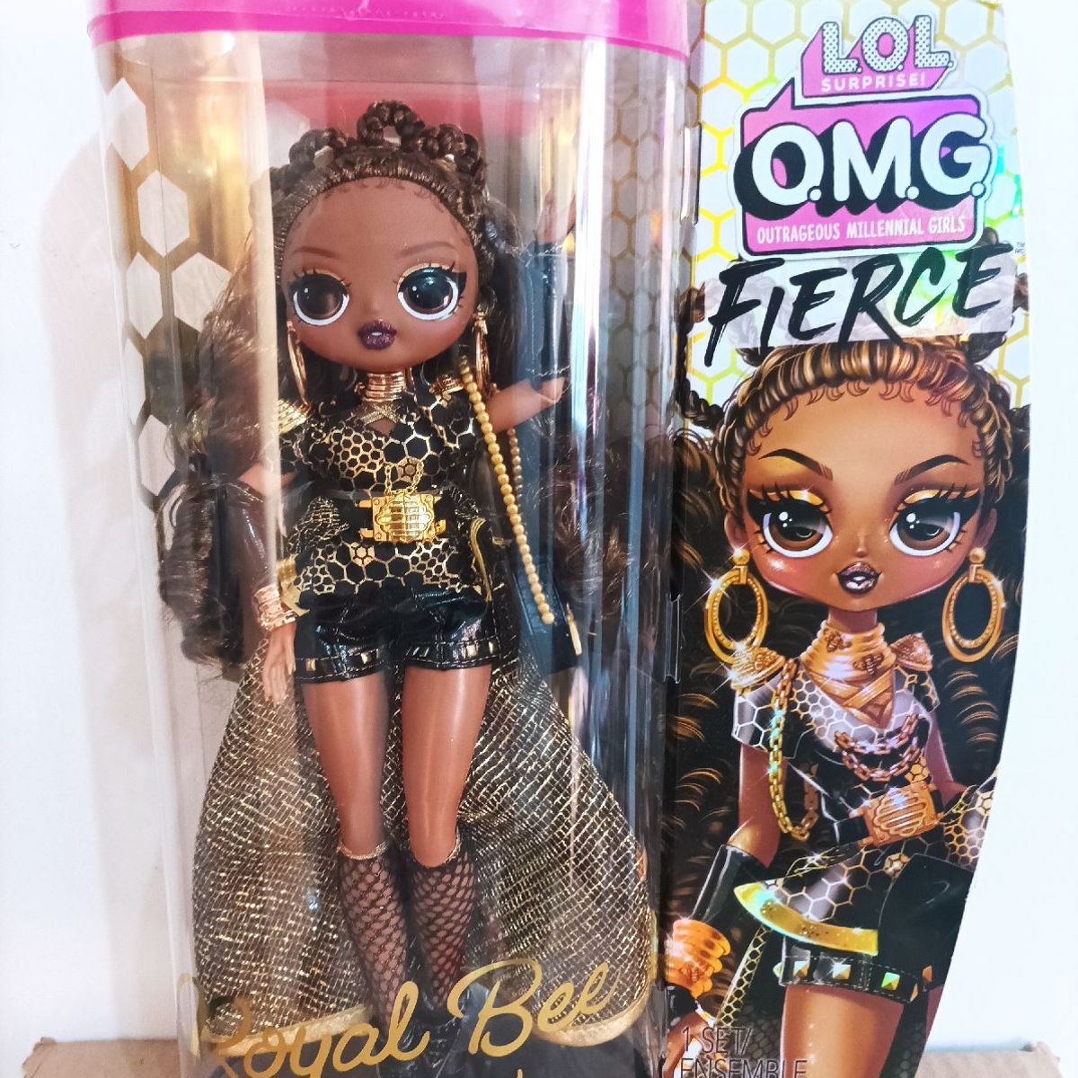 L.O.L. Surprise! Boneca Fierce ROYAL BEE Fashion Roupas, Acessórios e