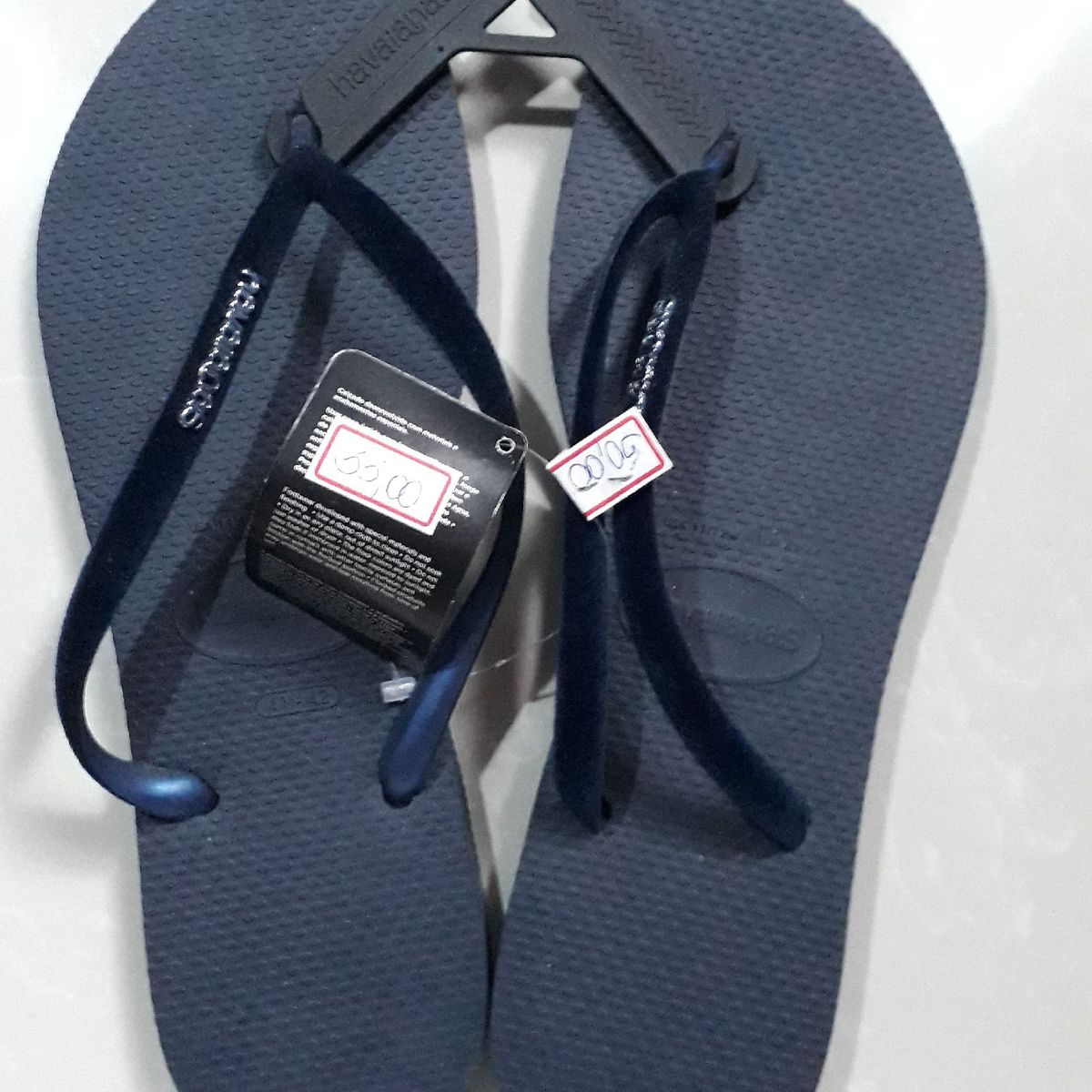 chinelo havaianas de veludo