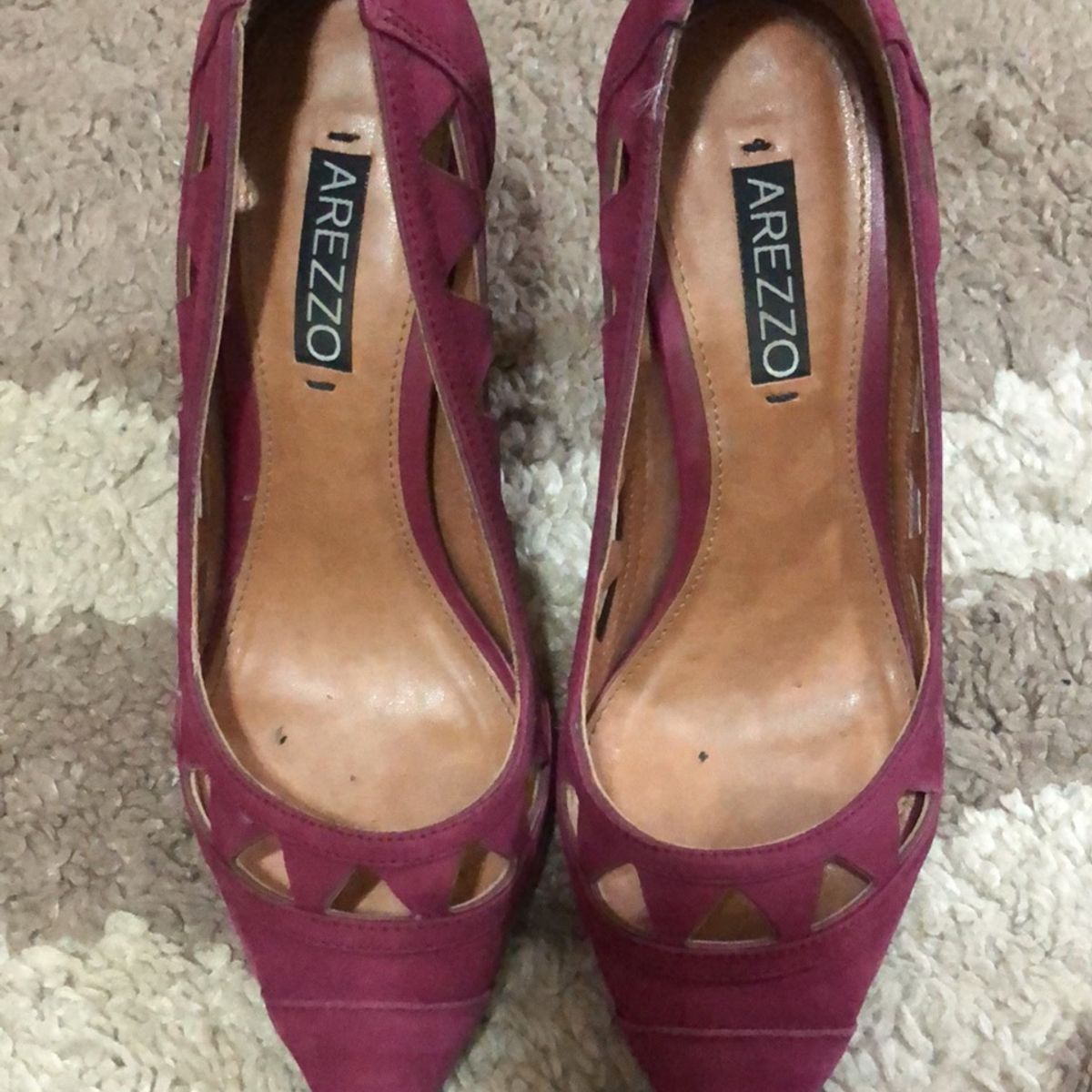 scarpin cor uva