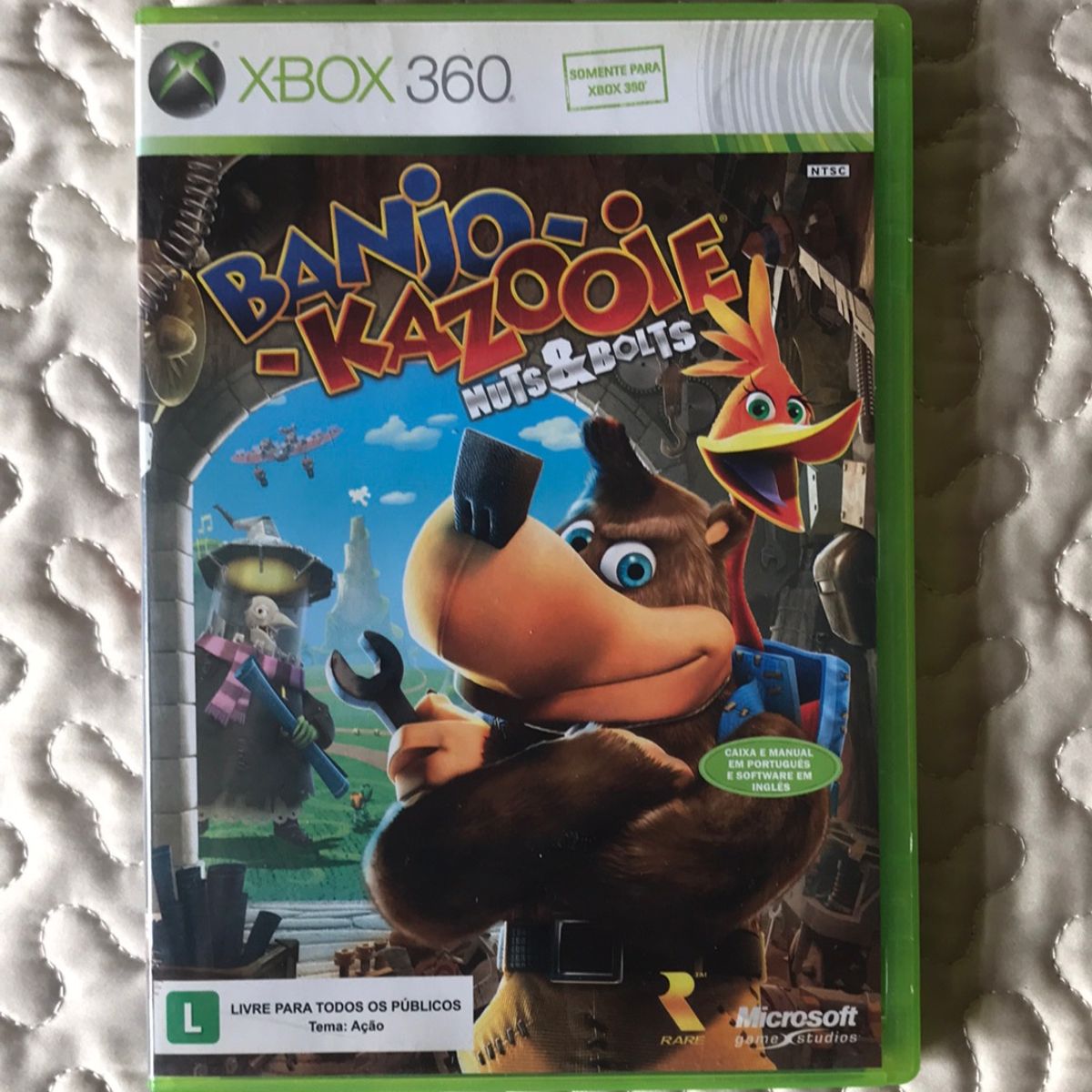 Jogo para Xbox 360 Banjo Kazooie Duplo, Jogo de Videogame Xbox 360 Usado  77598130