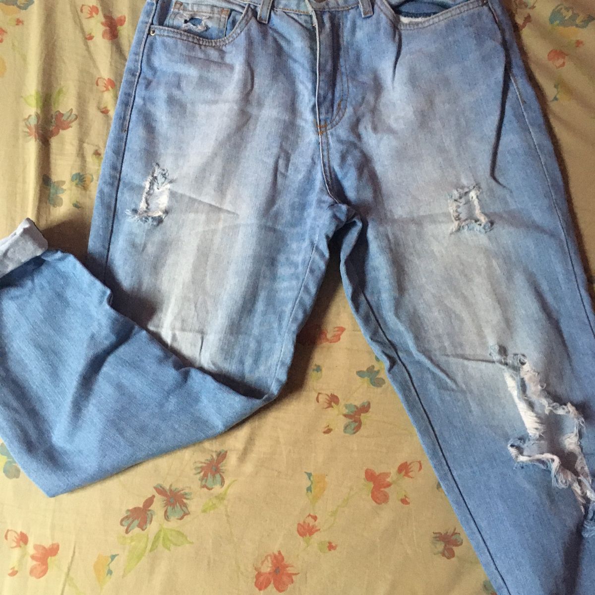 calça mom jeans riachuelo
