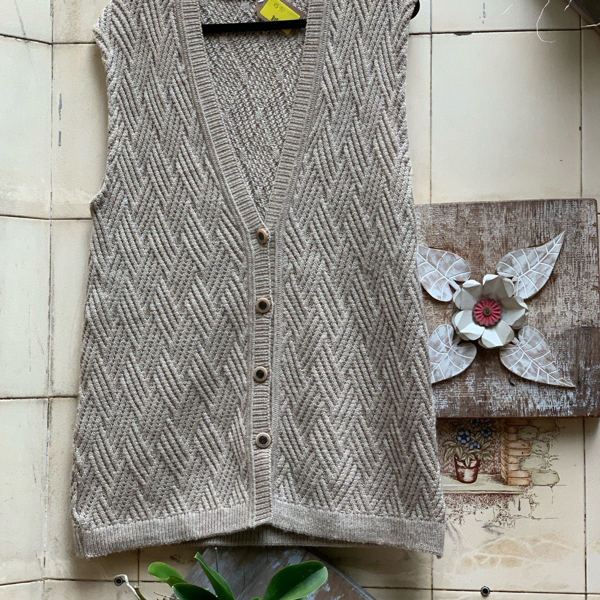 sleeve archive トップス no cardigan SCHLUSSEL
