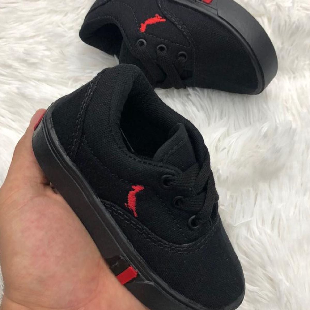 tenis reserva preto infantil