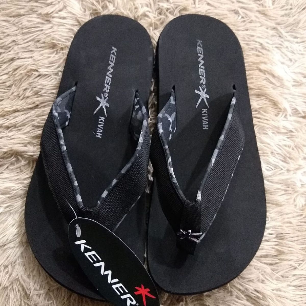 chinelo kenner masculino camuflado