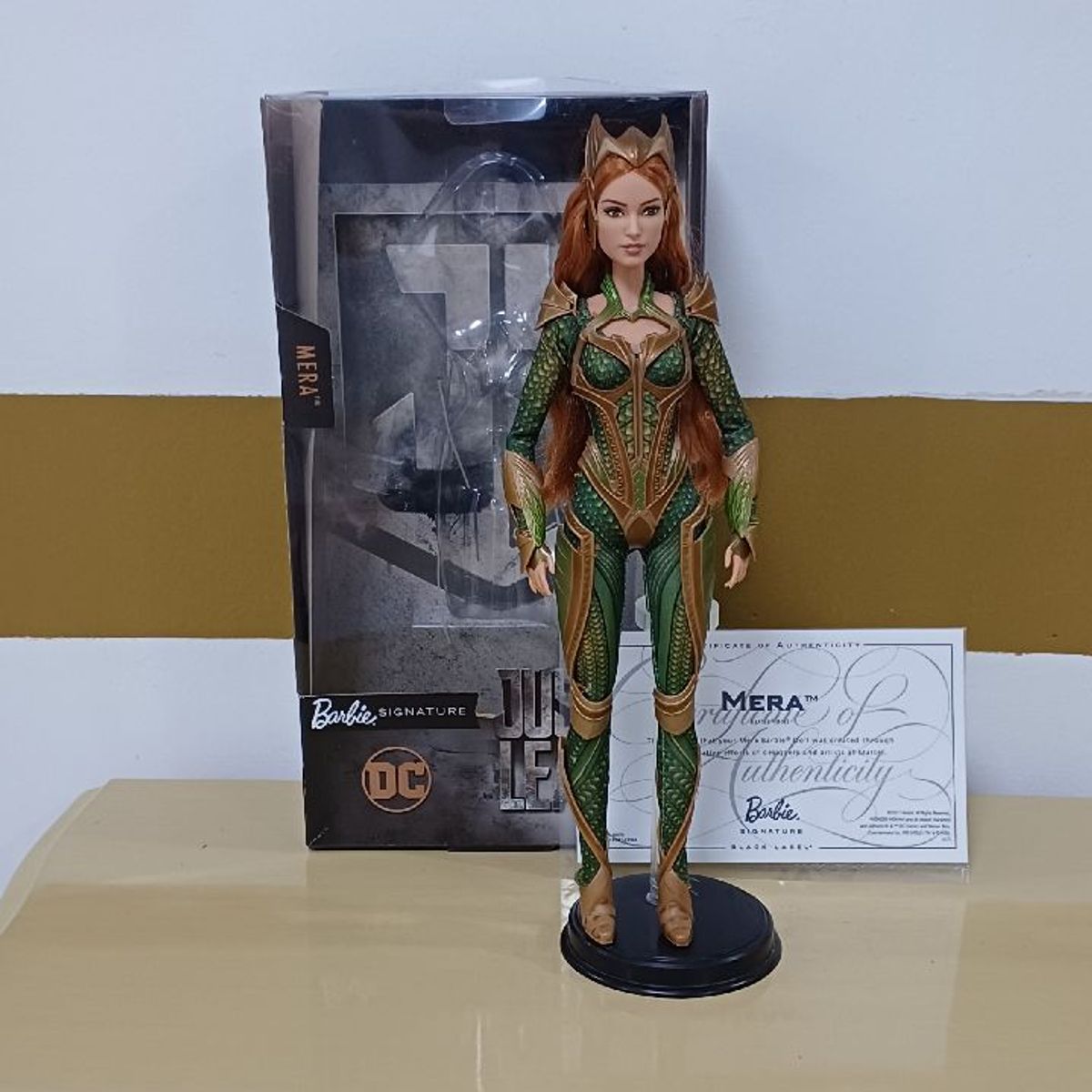 Boneca Barbie Dc Mera Aquaman | Brinquedo Mattel Usado 85441027