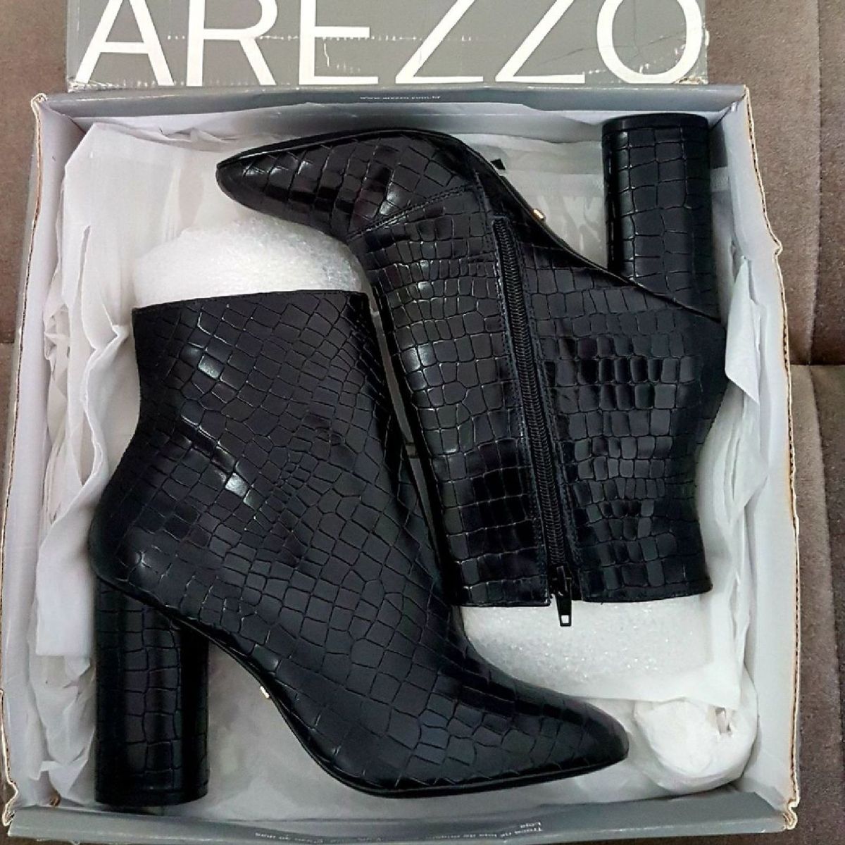 bota croco arezzo