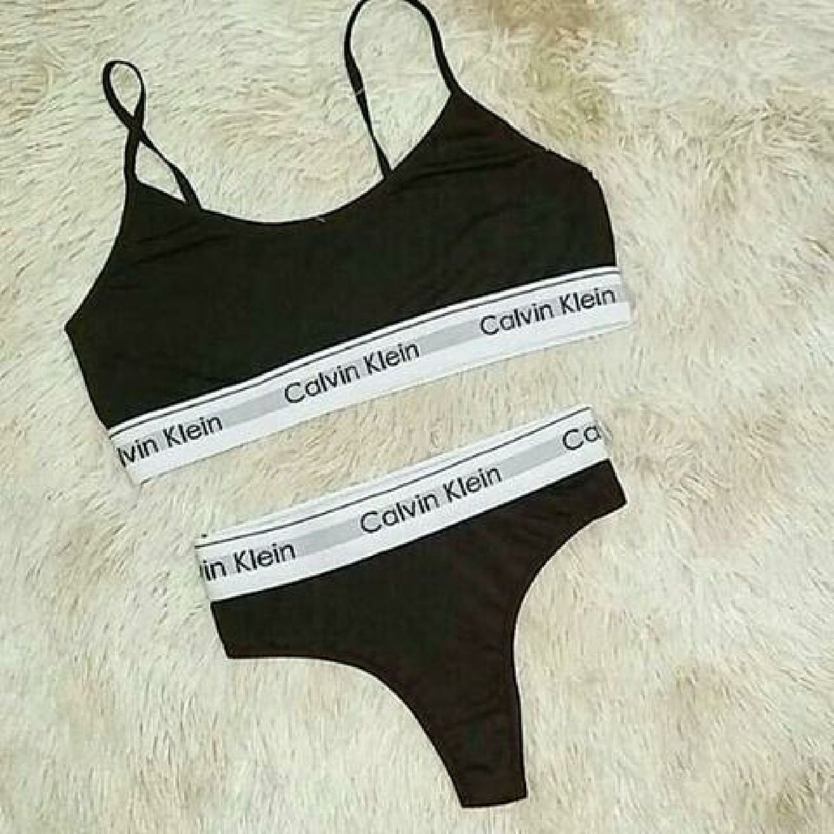 calvin klein roupa interior feminina