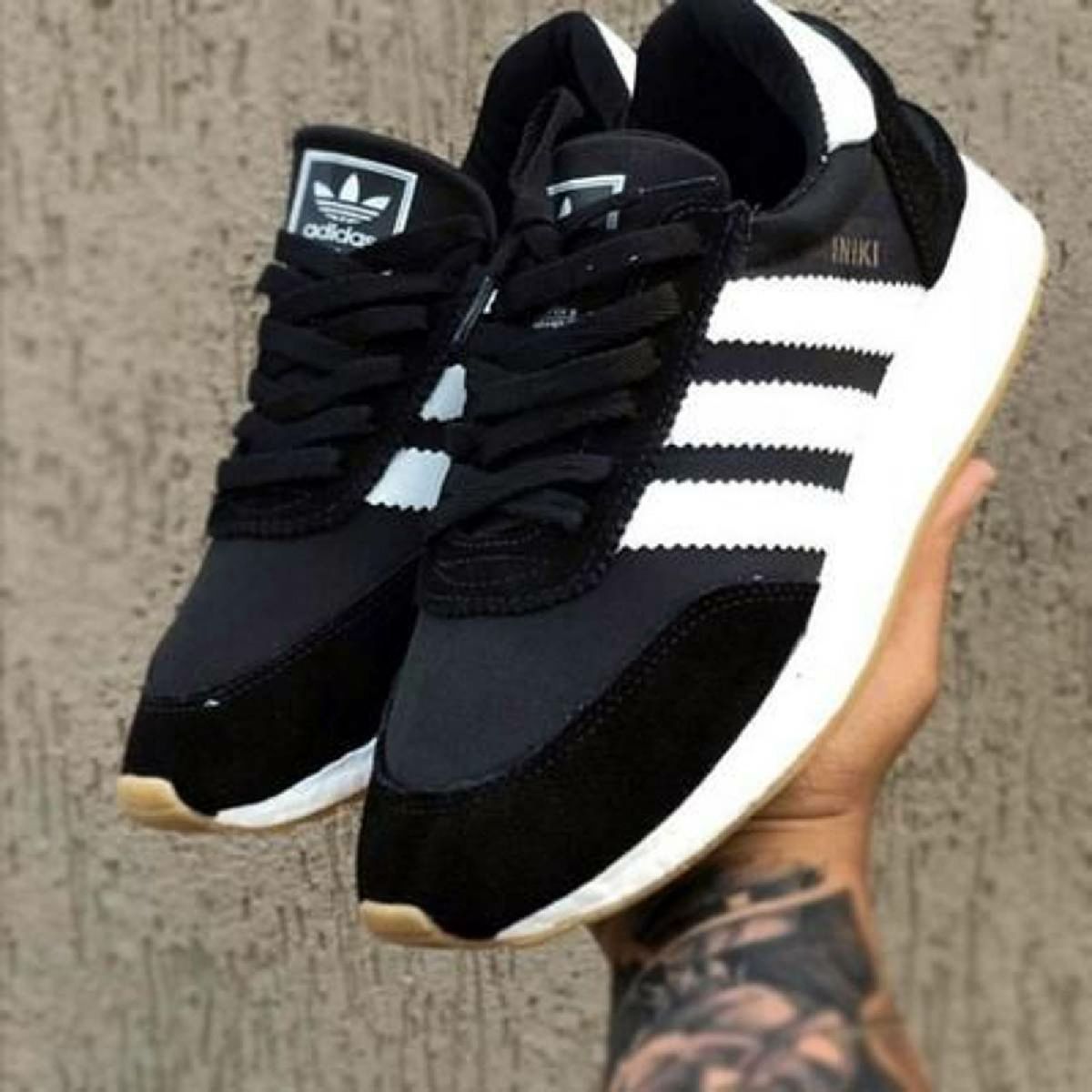 tênis adidas iniki preto