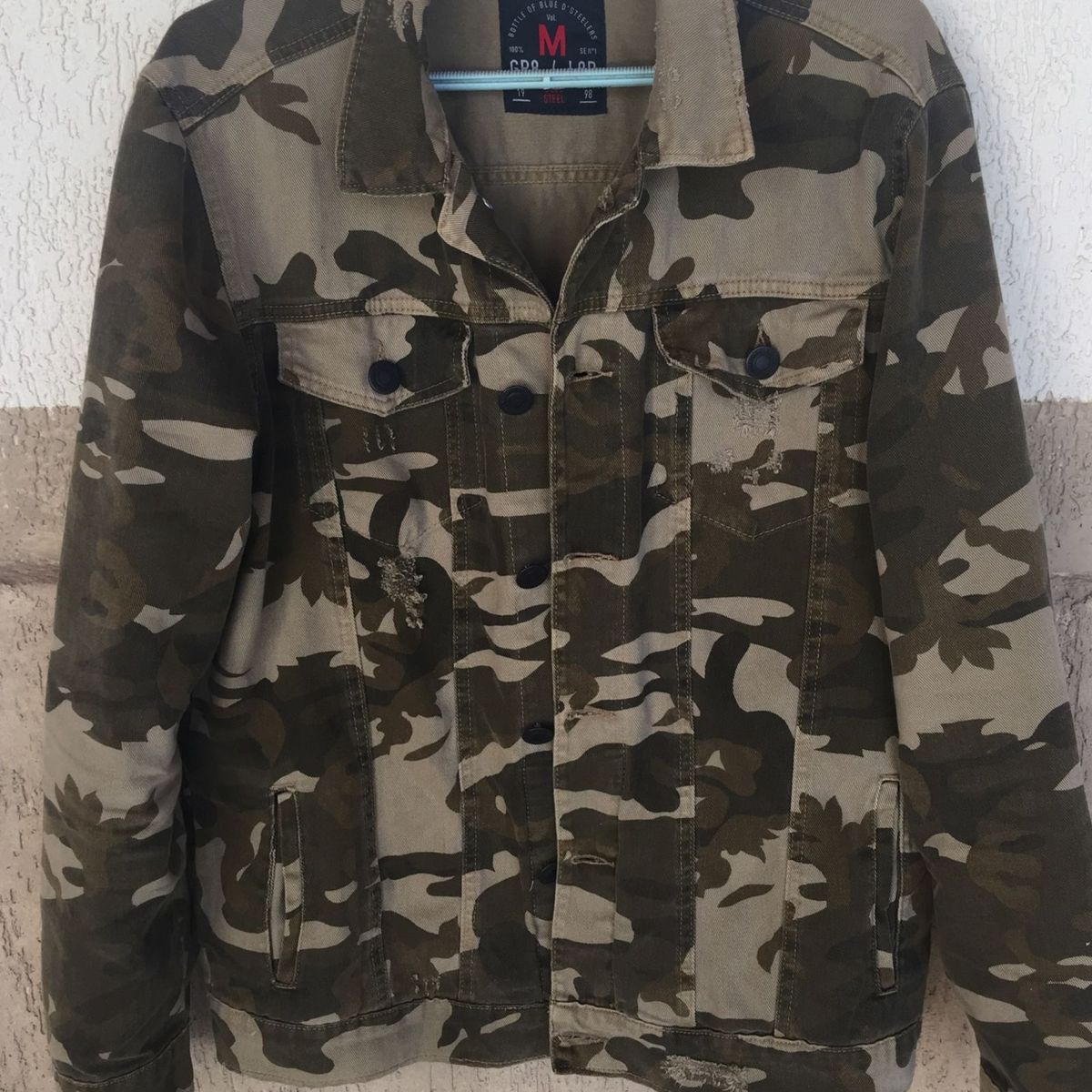 jaqueta camuflada feminina renner