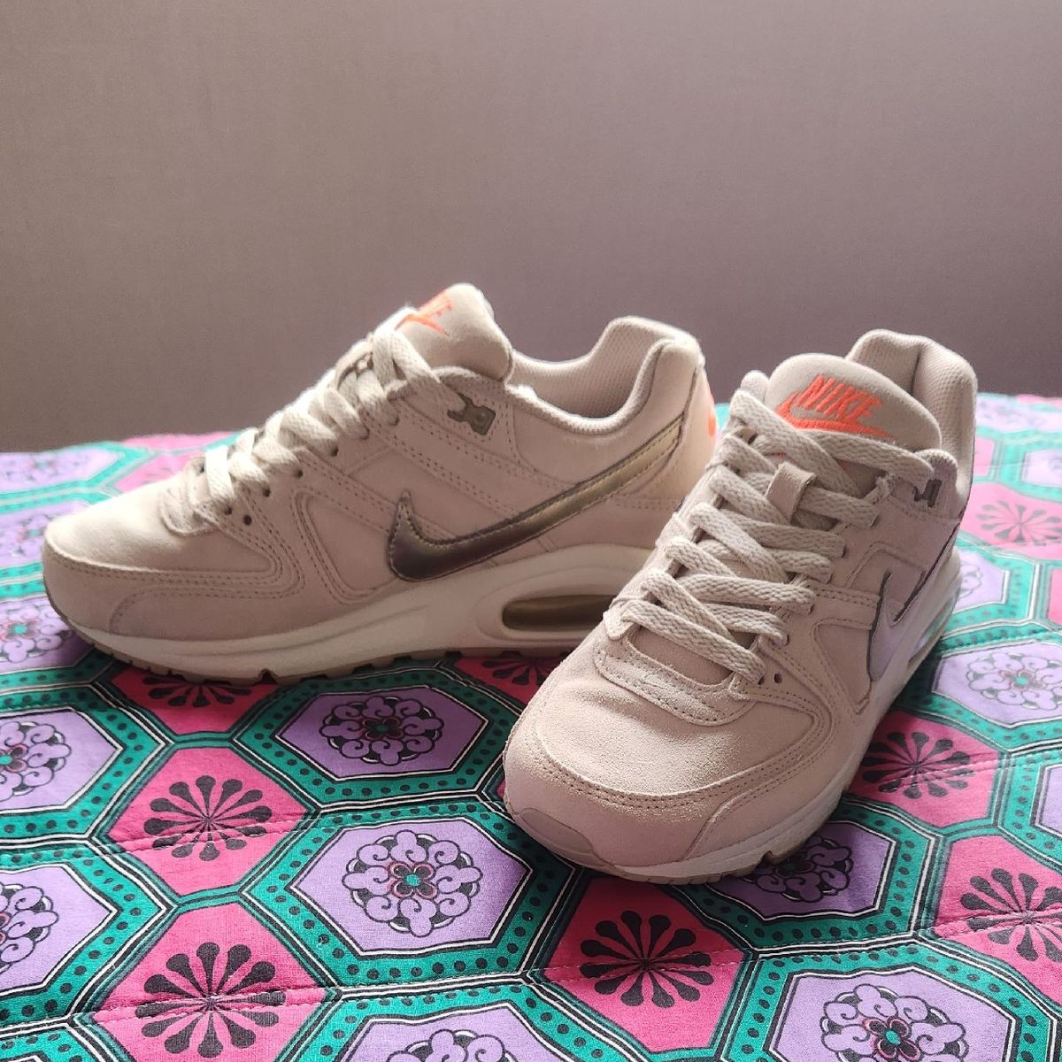 Tênis Nike Air Max Command Prm, Camurça Bege, Tênis Feminino Nike Nunca  Usado 96028302