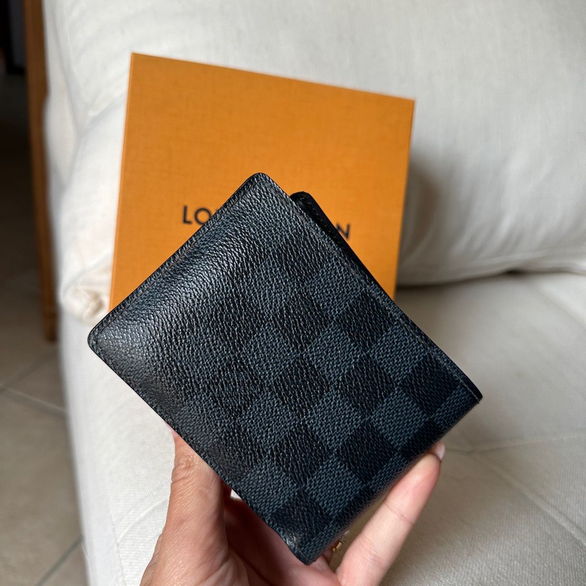 Carteira Louis Vuitton Multiple Damier Graphite Original - KDI7