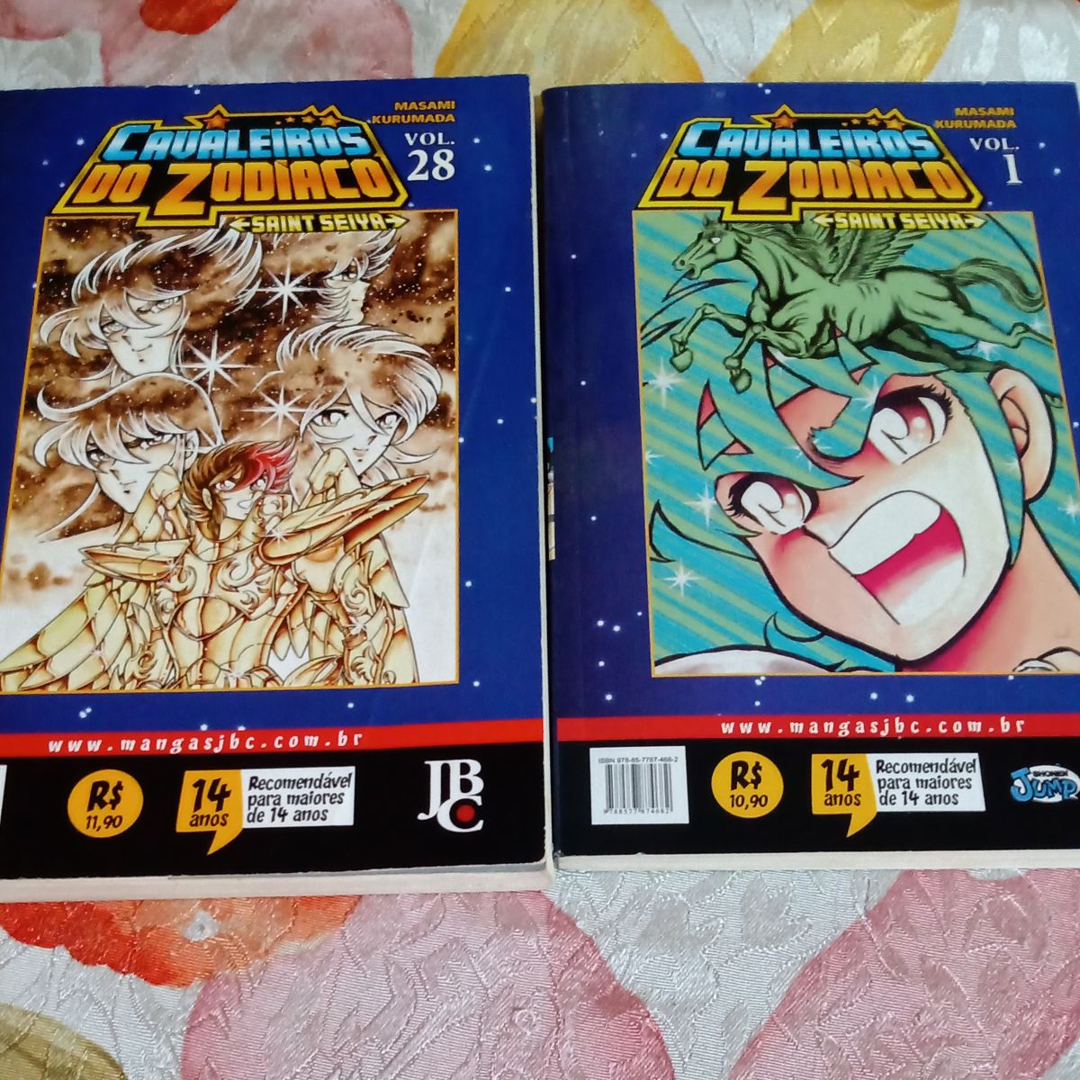 Saint Seiya (Os Cavaleiros do Zodíaco) 28 Volumes | Jbc Usado