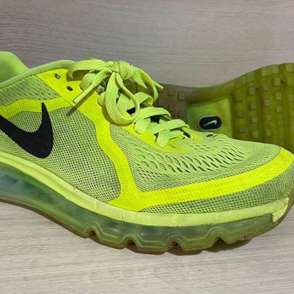 tênis nike masculino verde fluorescente