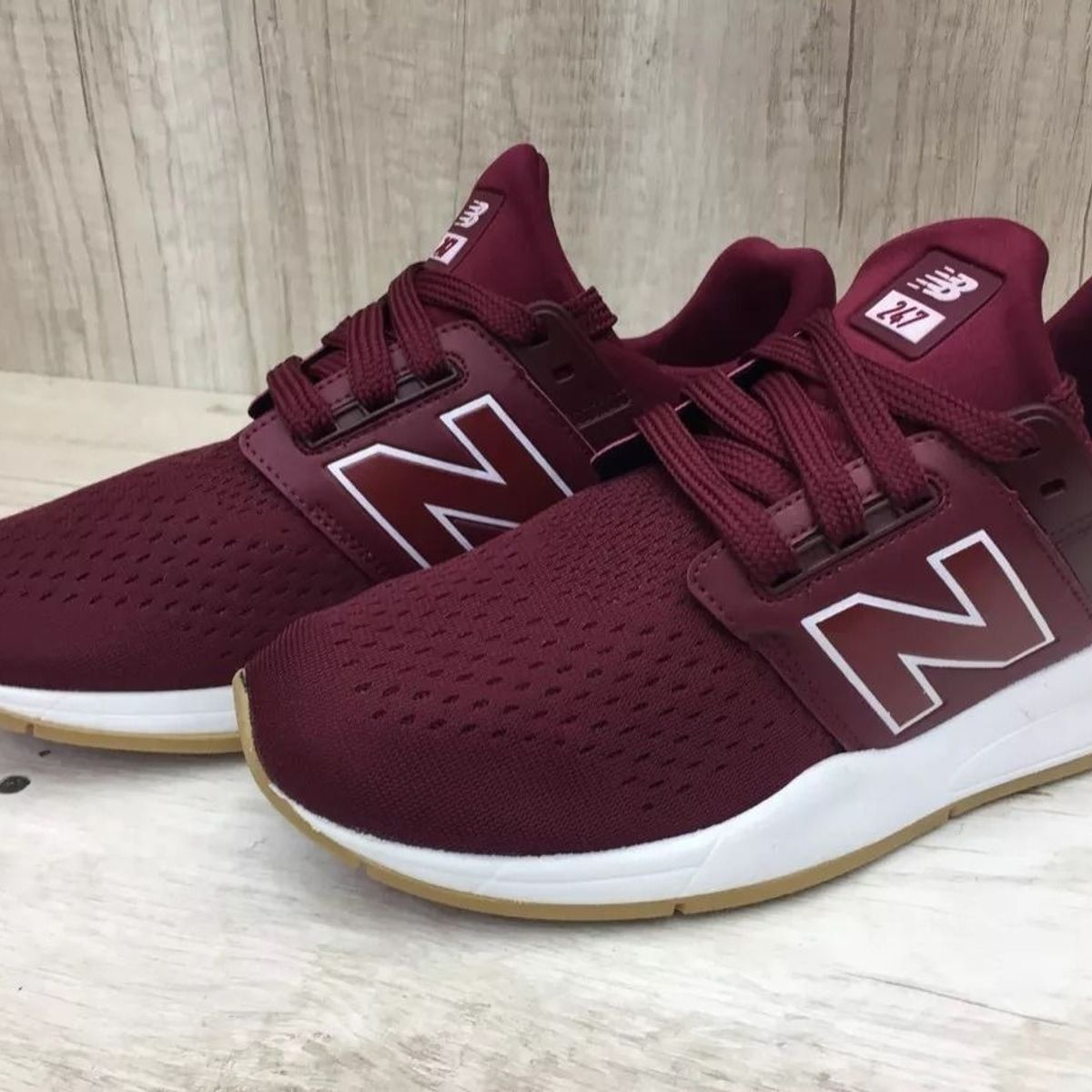 tenis new balance 247 vinho