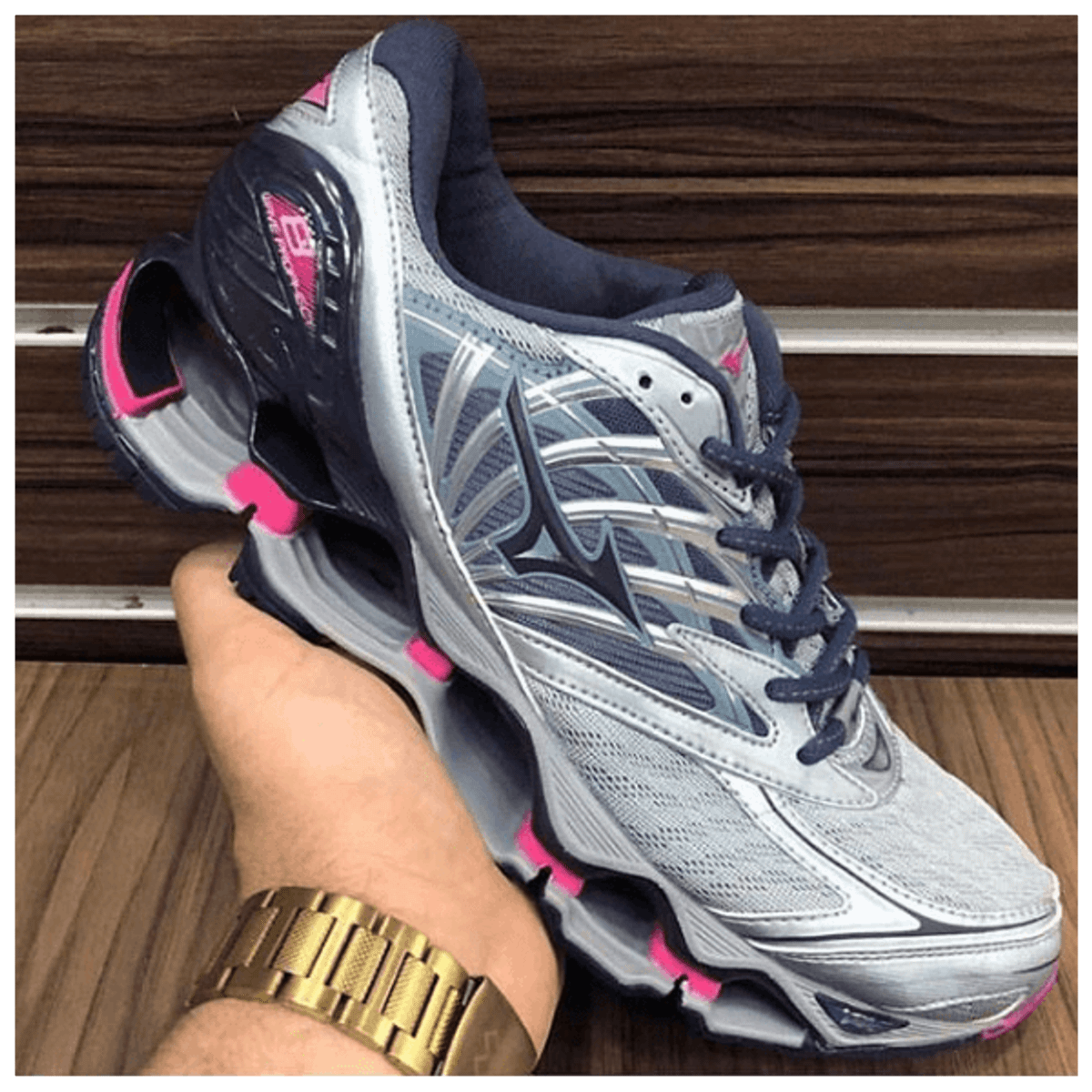 mizuno feminino rosa e cinza