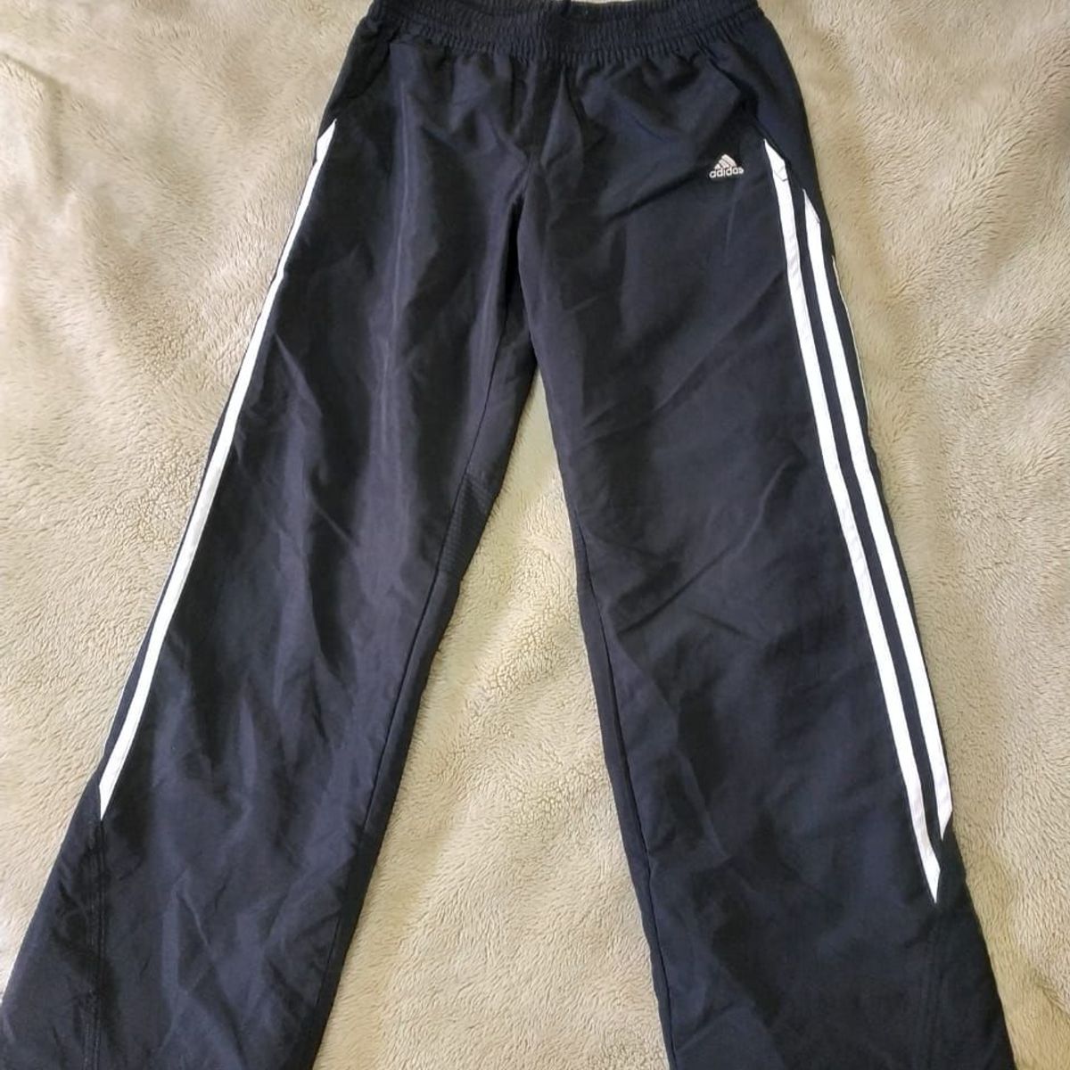 calça tactel infantil adidas