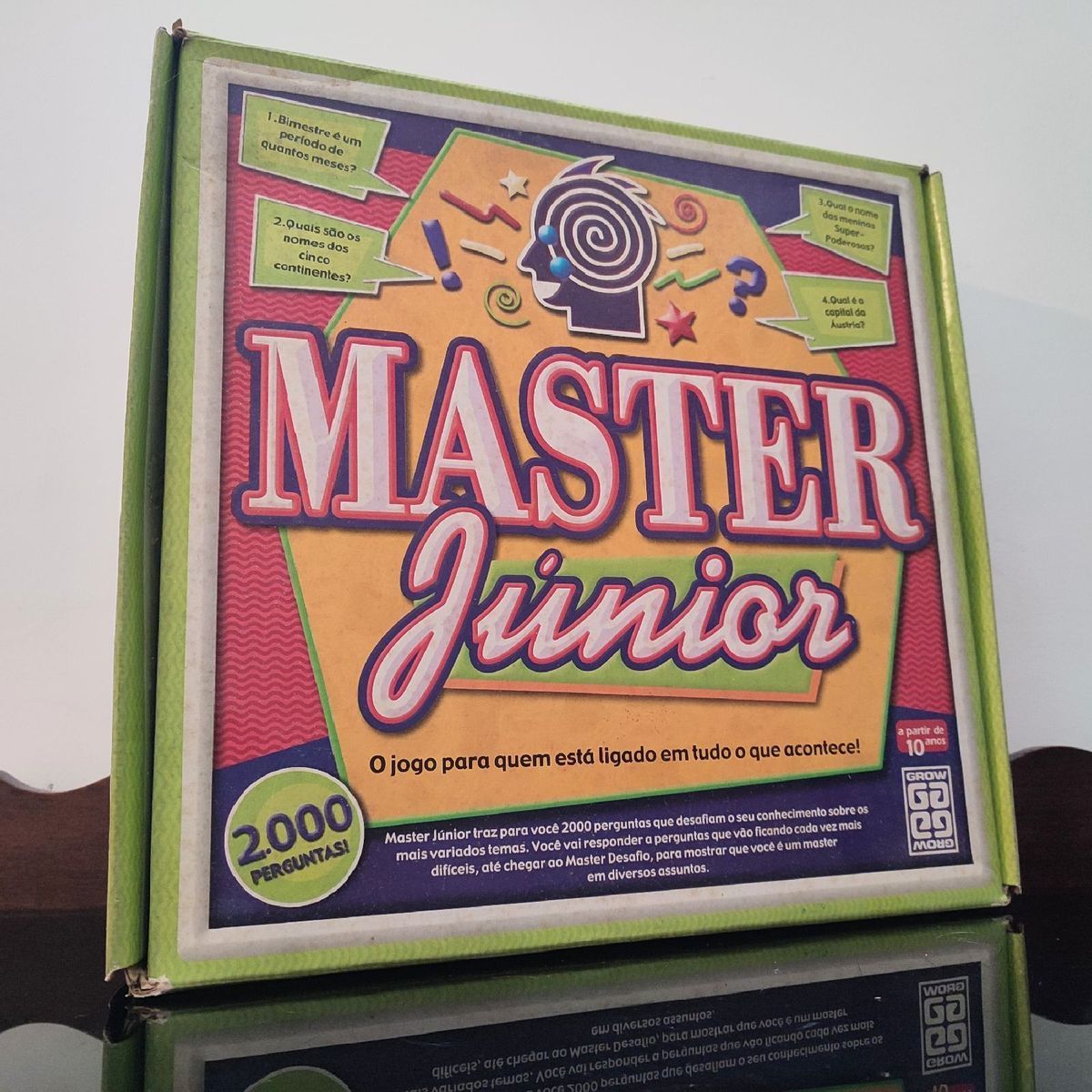 Jogo Tabuleiro Master Júnior - Grow + Frete Grátis