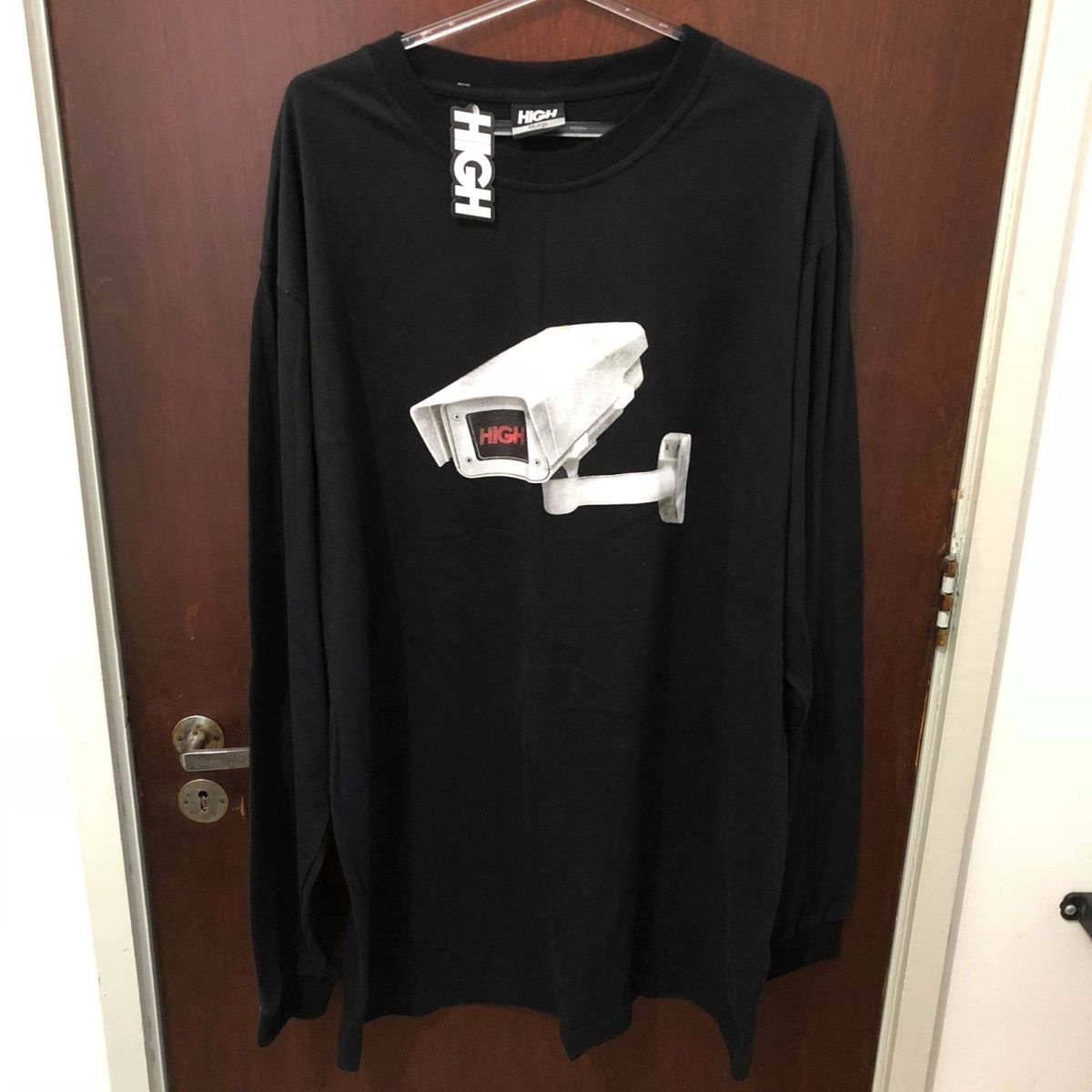 blusa manga longa high