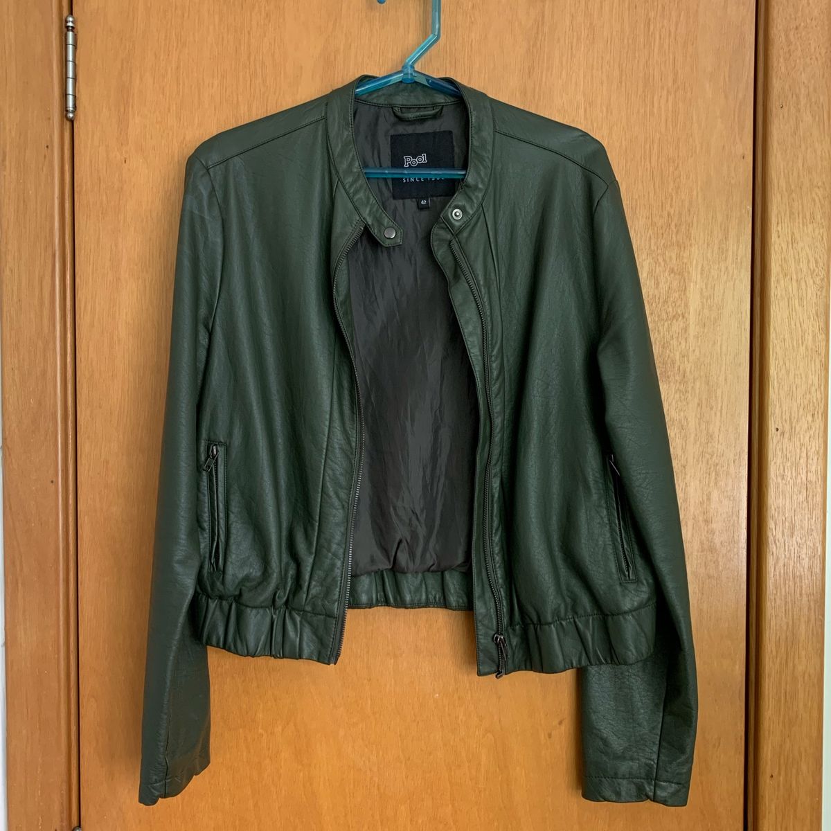 jaqueta verde militar feminina riachuelo