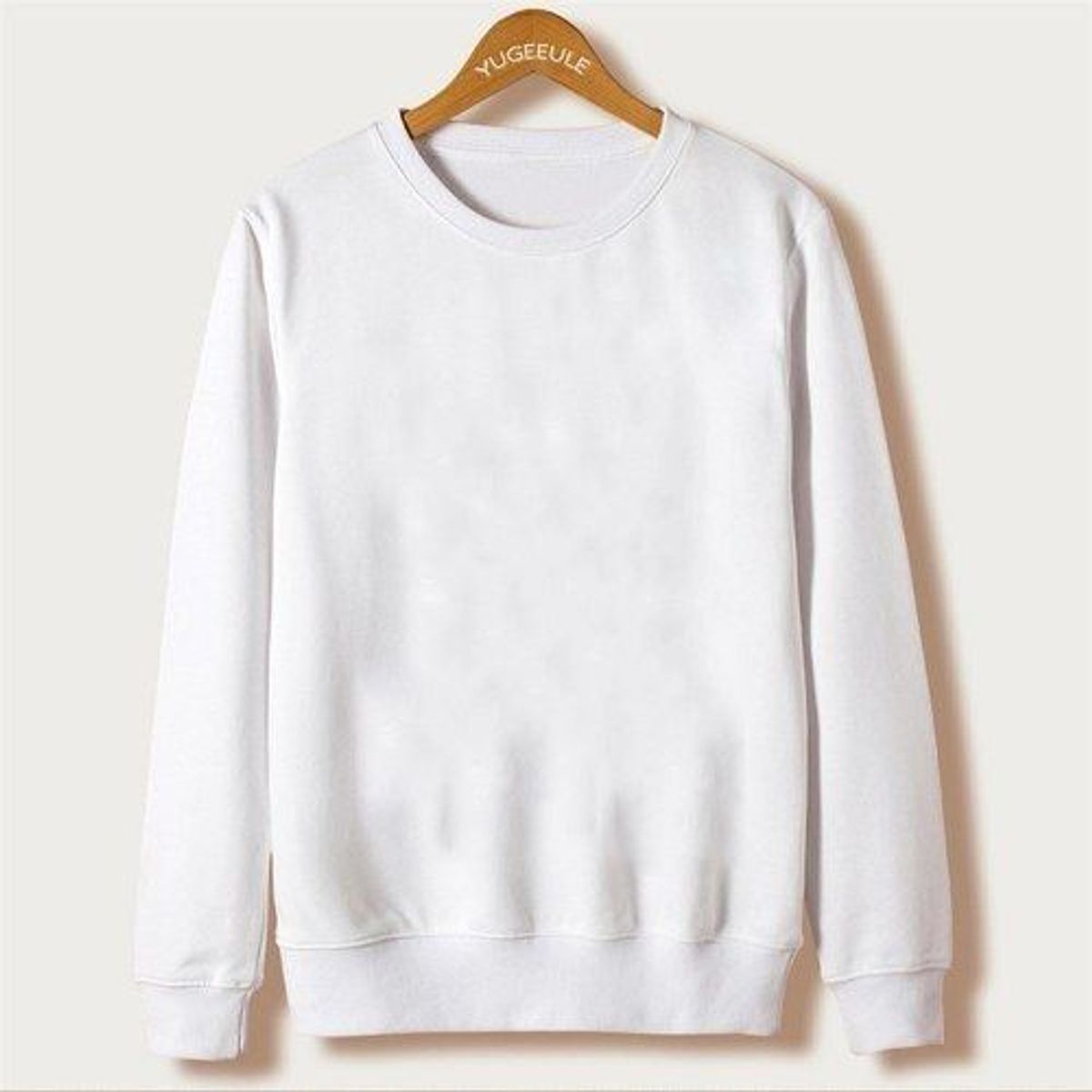 moletom feminino branco liso