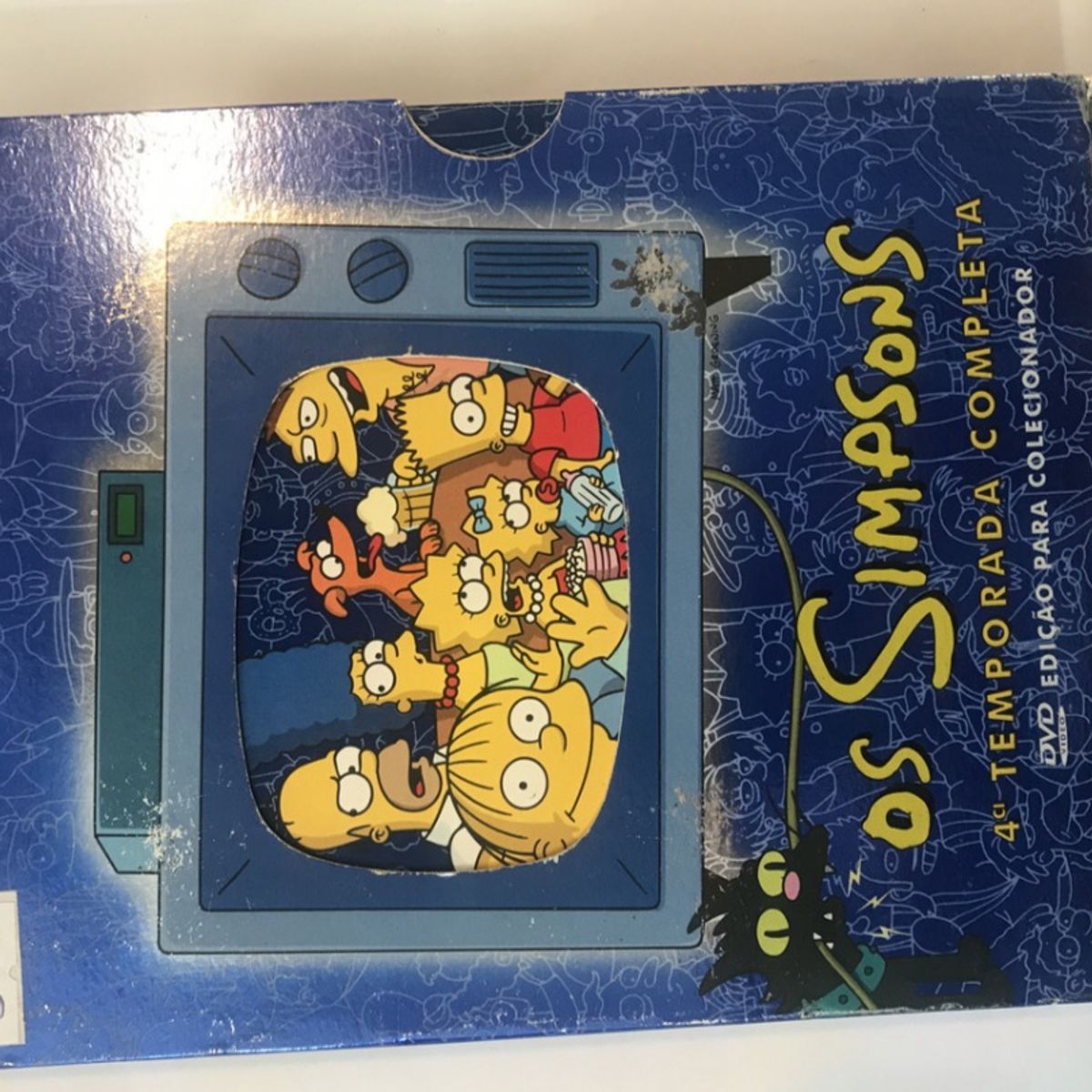 Dvd Os Simpsons 4° Temporada Completa para Colecionador Original